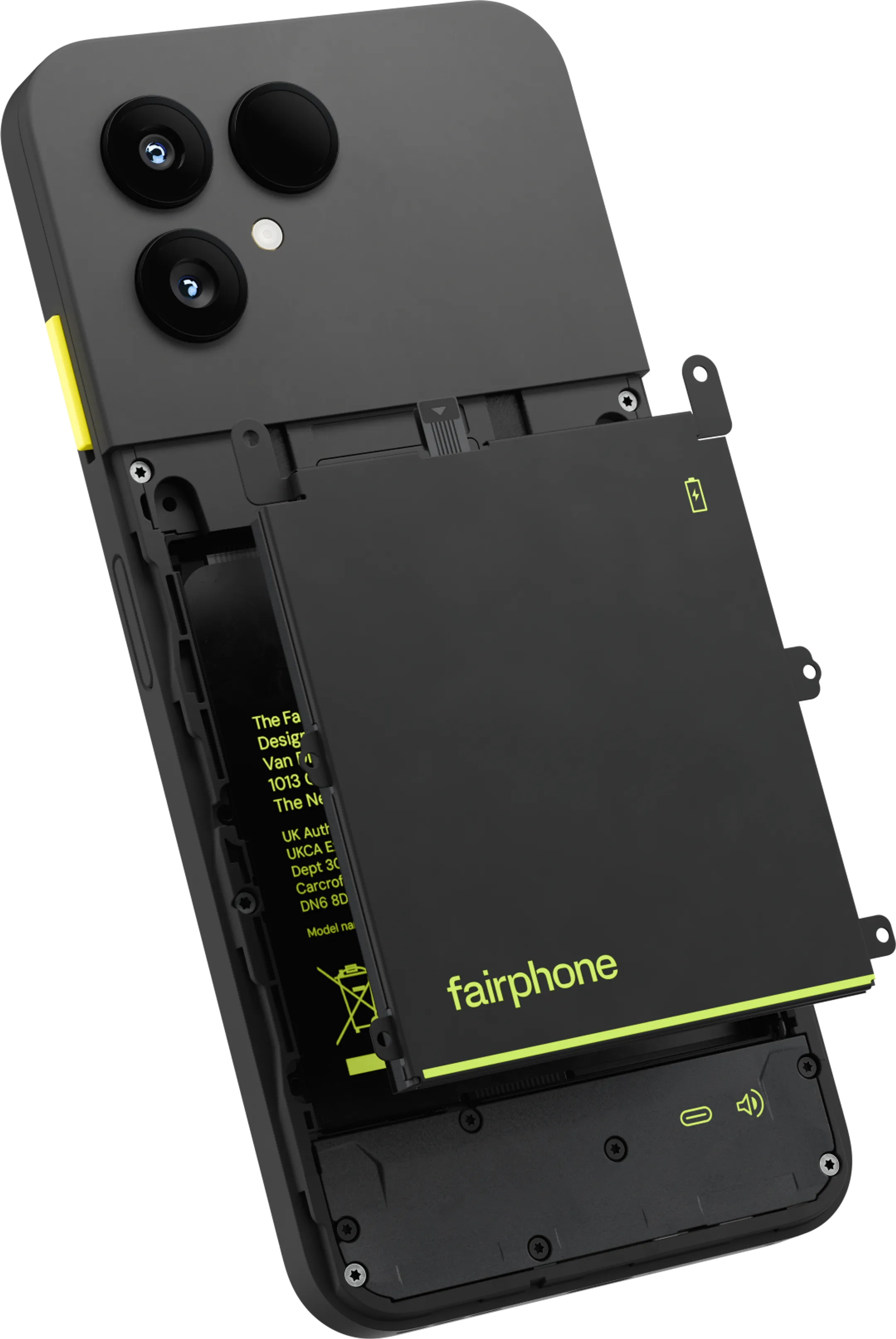 Smartphone The Fairphone (Gen. 6+) 256Go Horizon Black