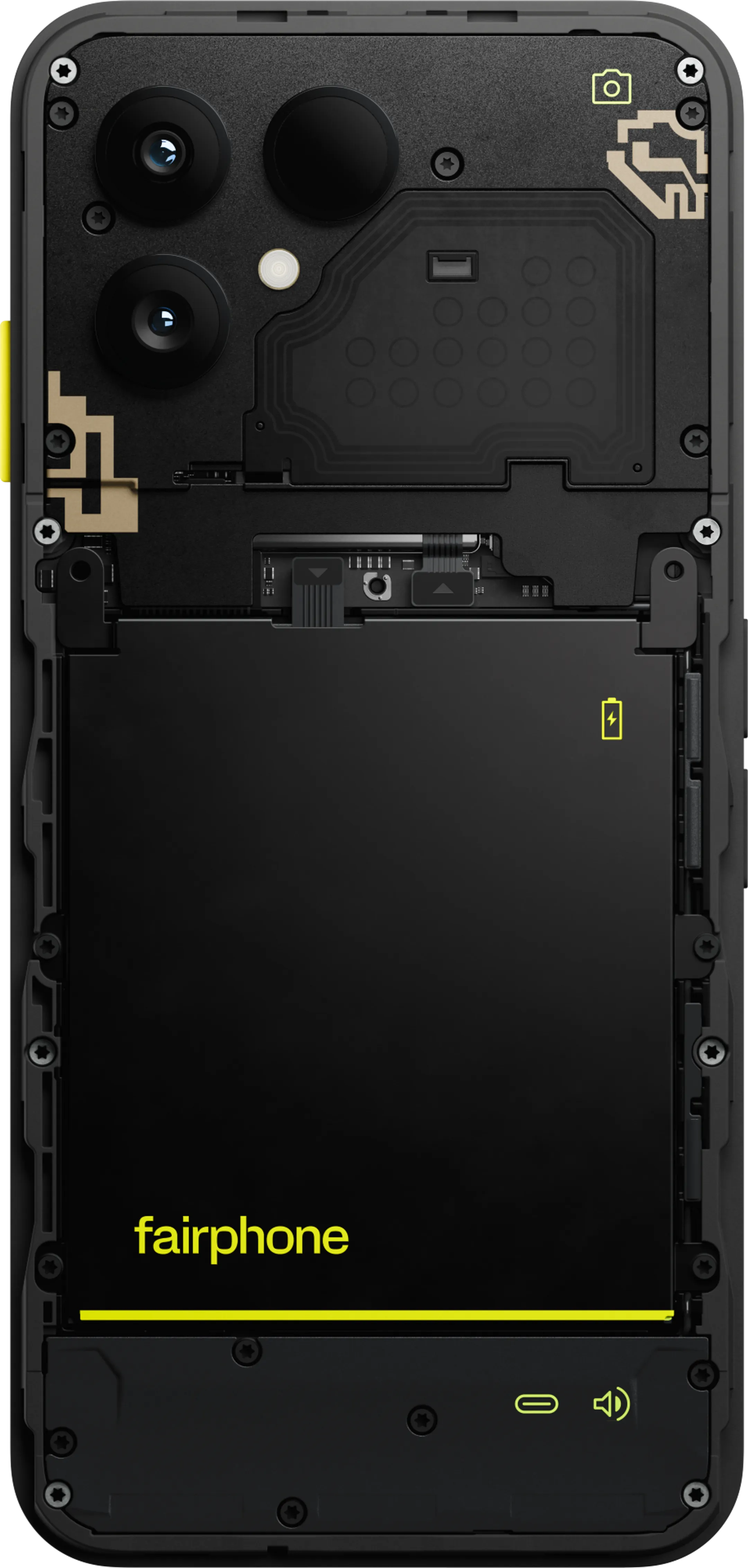 Smartphone The Fairphone (Gen. 6+) 256Go Horizon Black