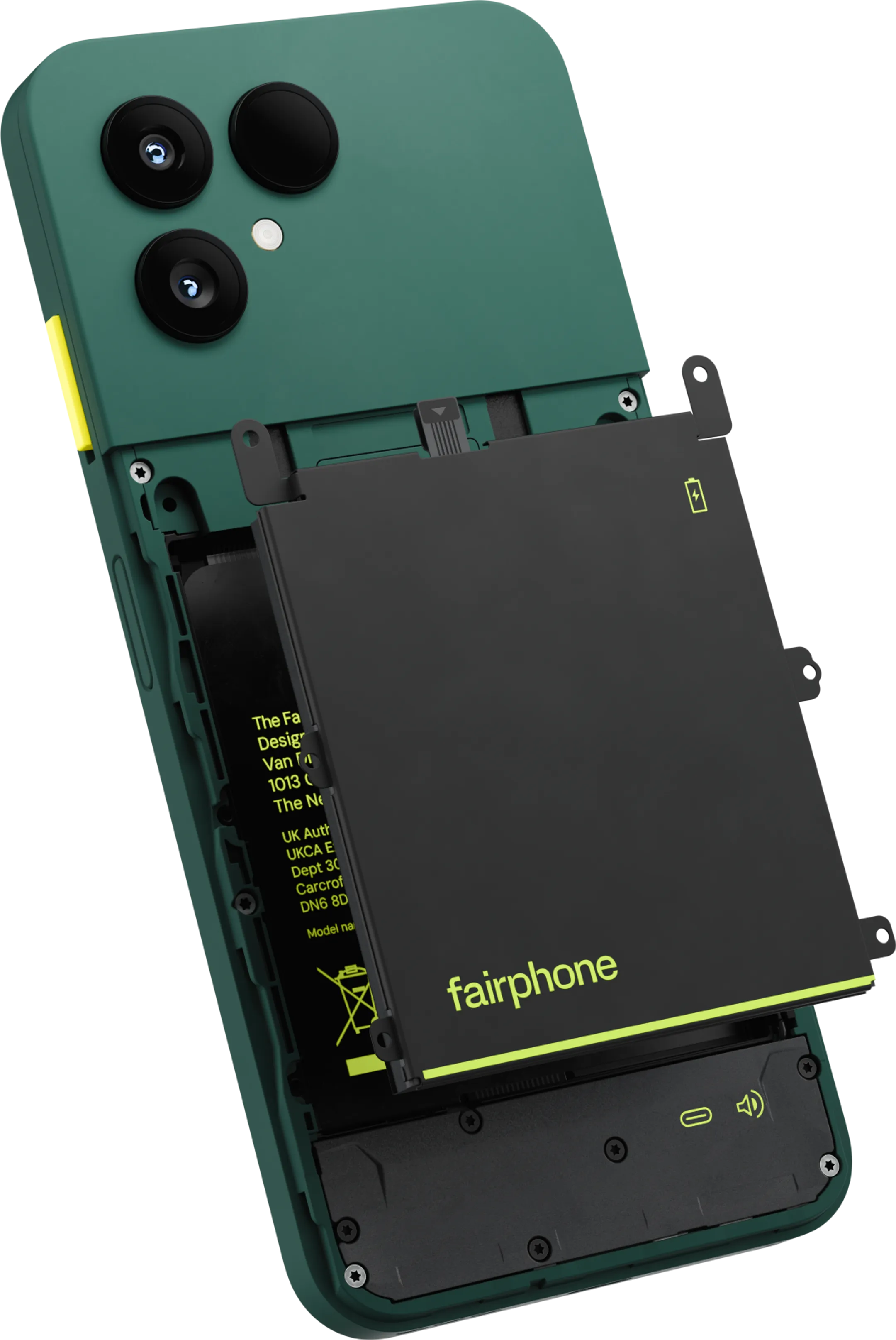 Smartphone The Fairphone (Gen. 6+) 256Go Forest Green