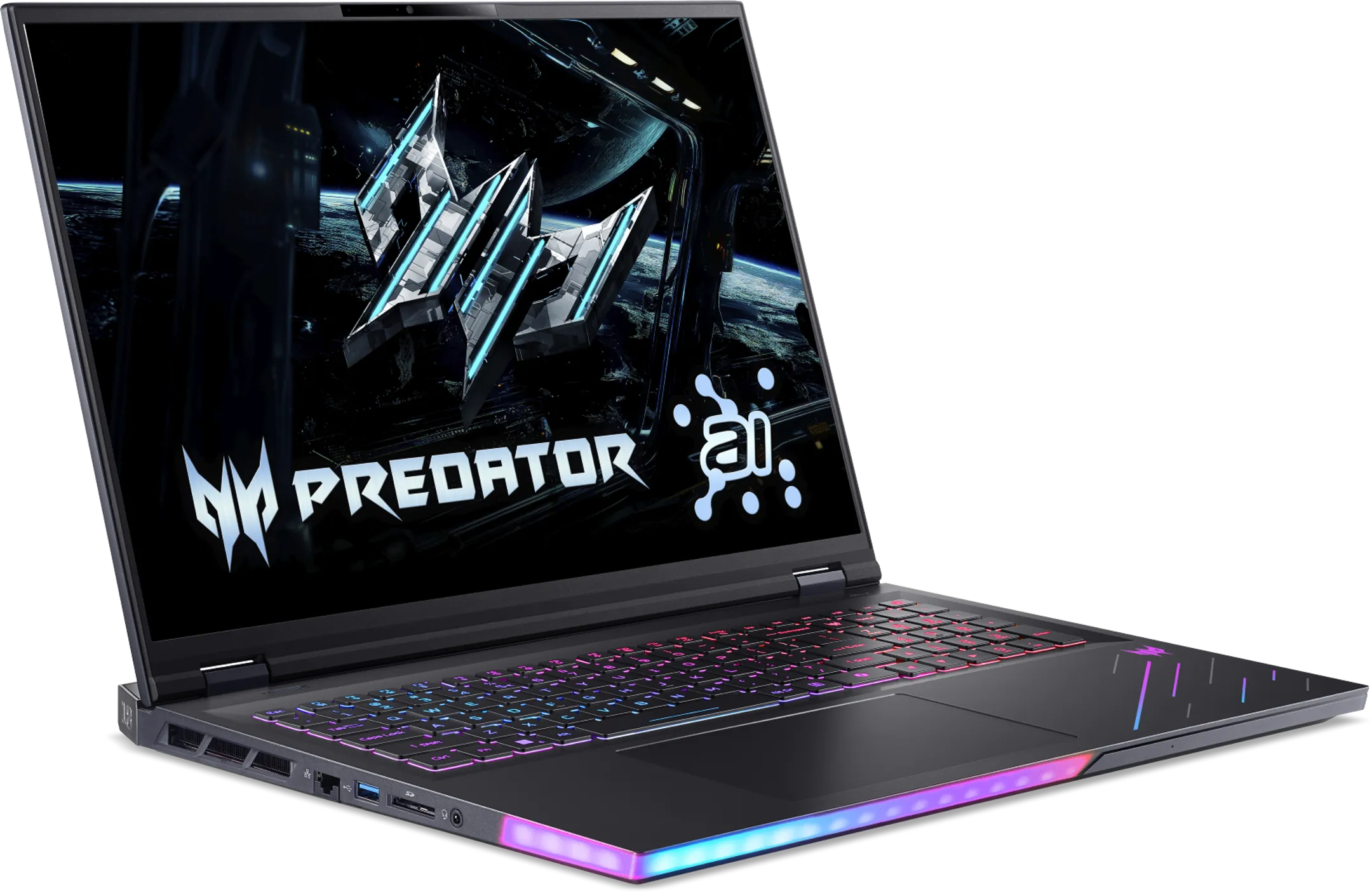 Laptop Gaming 18" Predator Helios 18 AI Ultra 9 64Go 3To RTX 5080 Qwertz PH18-73-9462