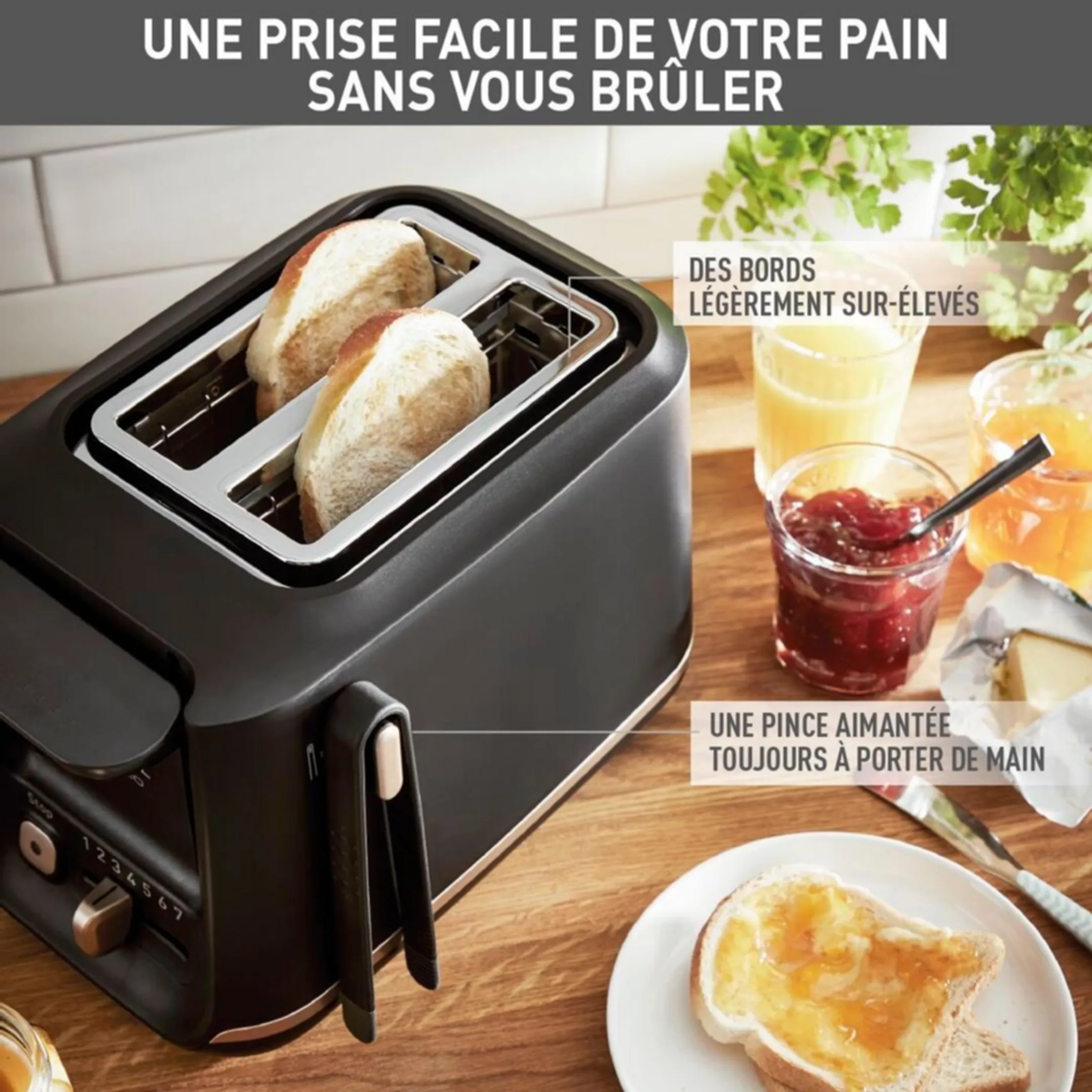 Grille-pain Includeo TT533811
