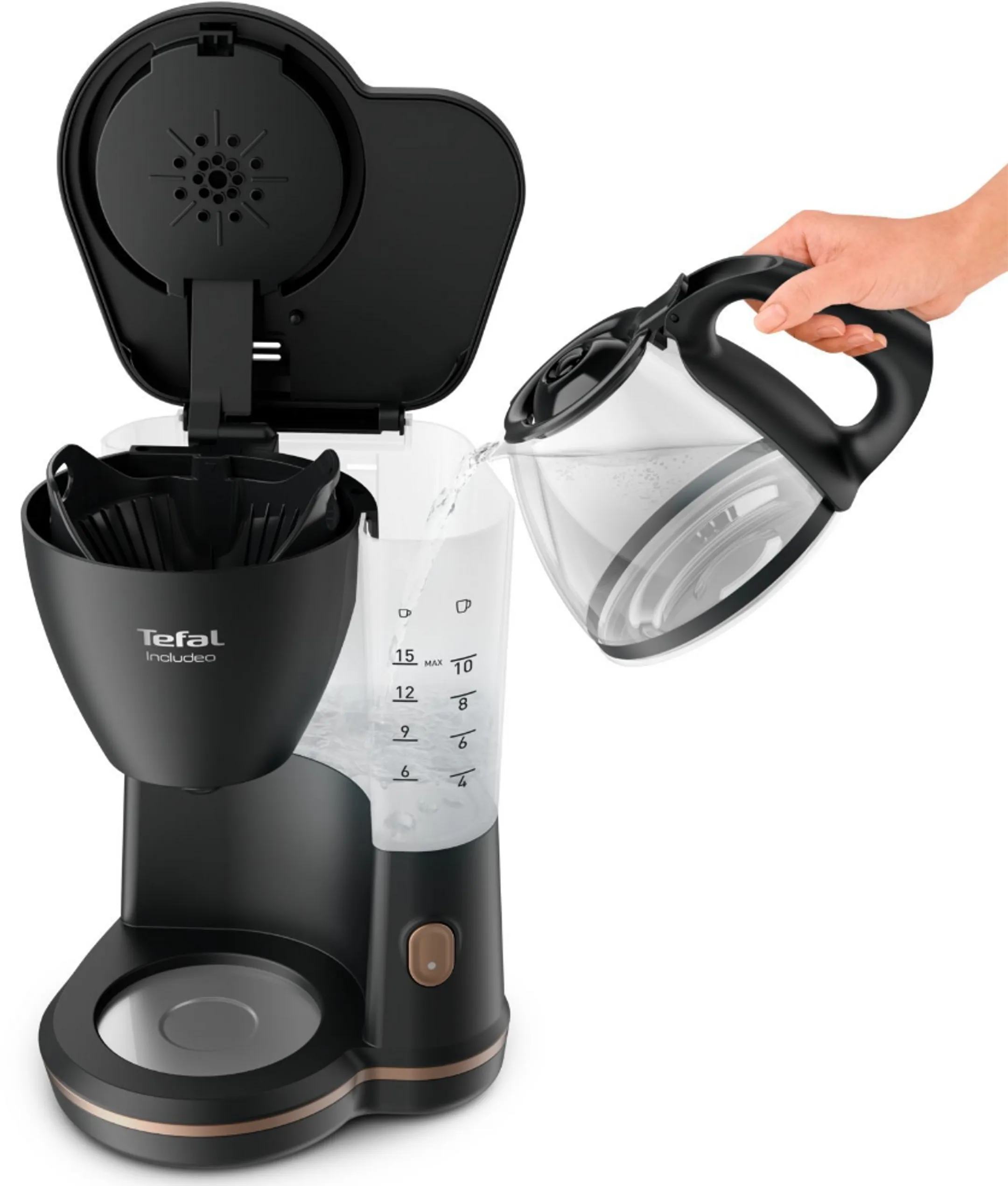 Cafetière filtre Includeo CM533811