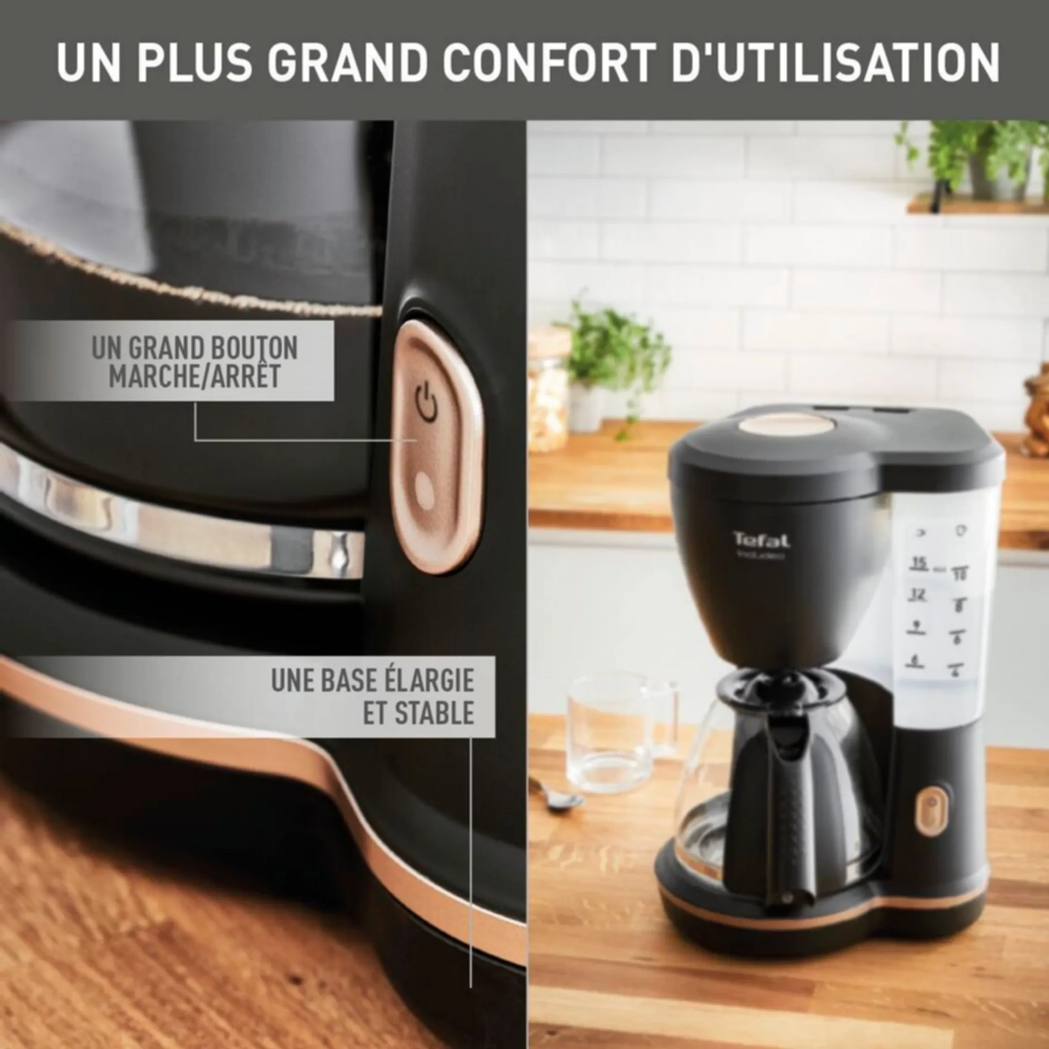 Cafetière filtre Includeo CM533811