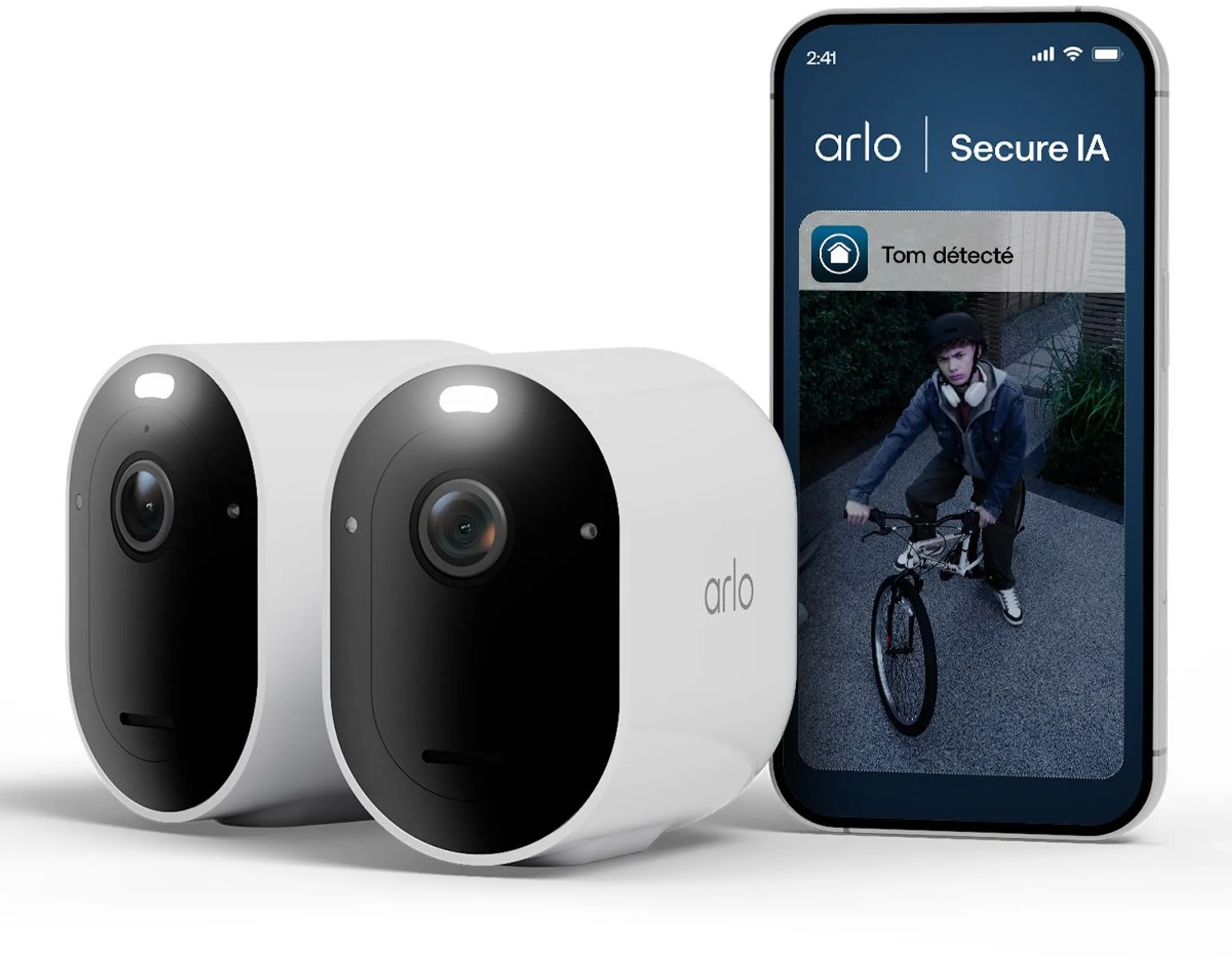 Caméra de surveillance Pro 6 2K+ 2 pièces