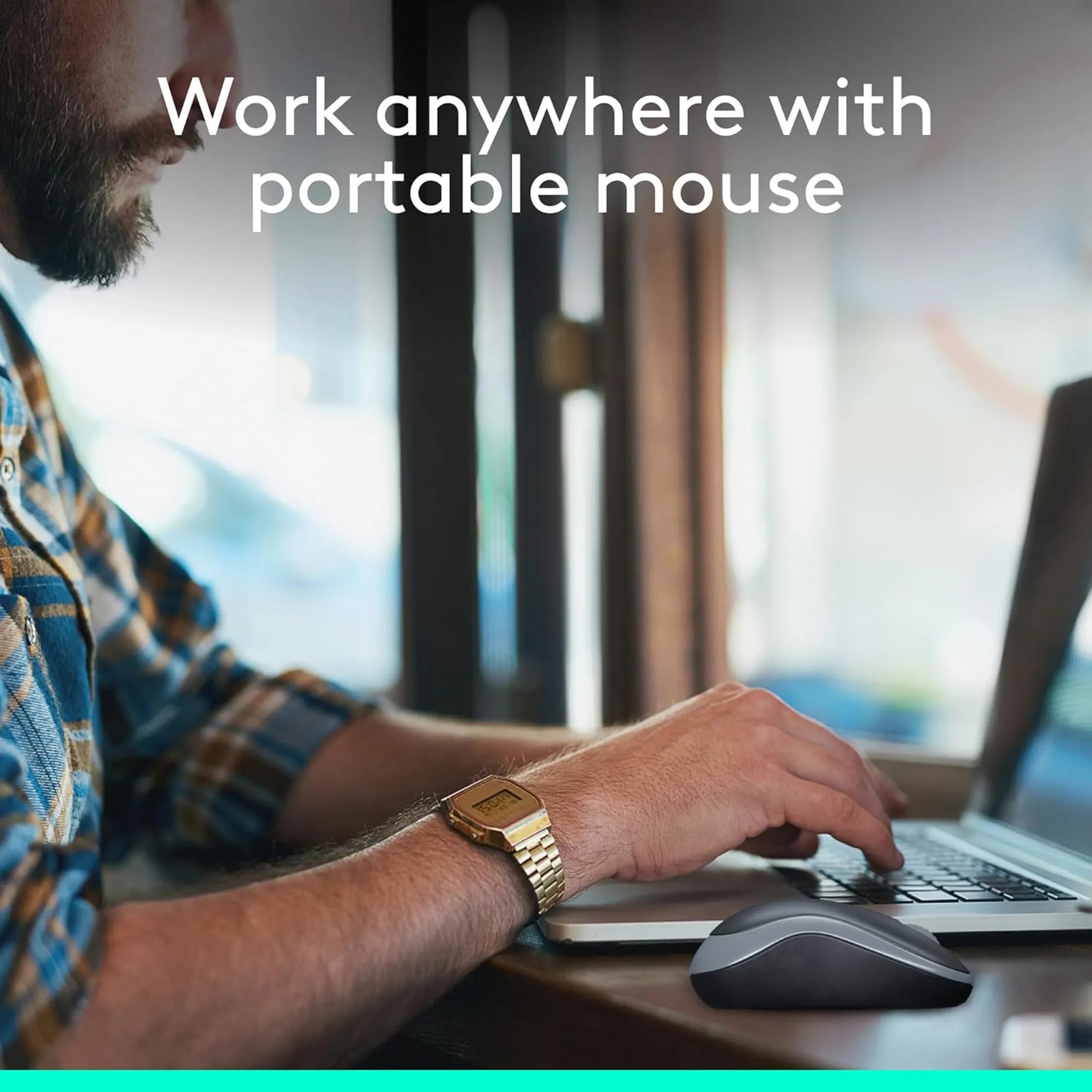 Wireless Mouse M185 Swift Grey