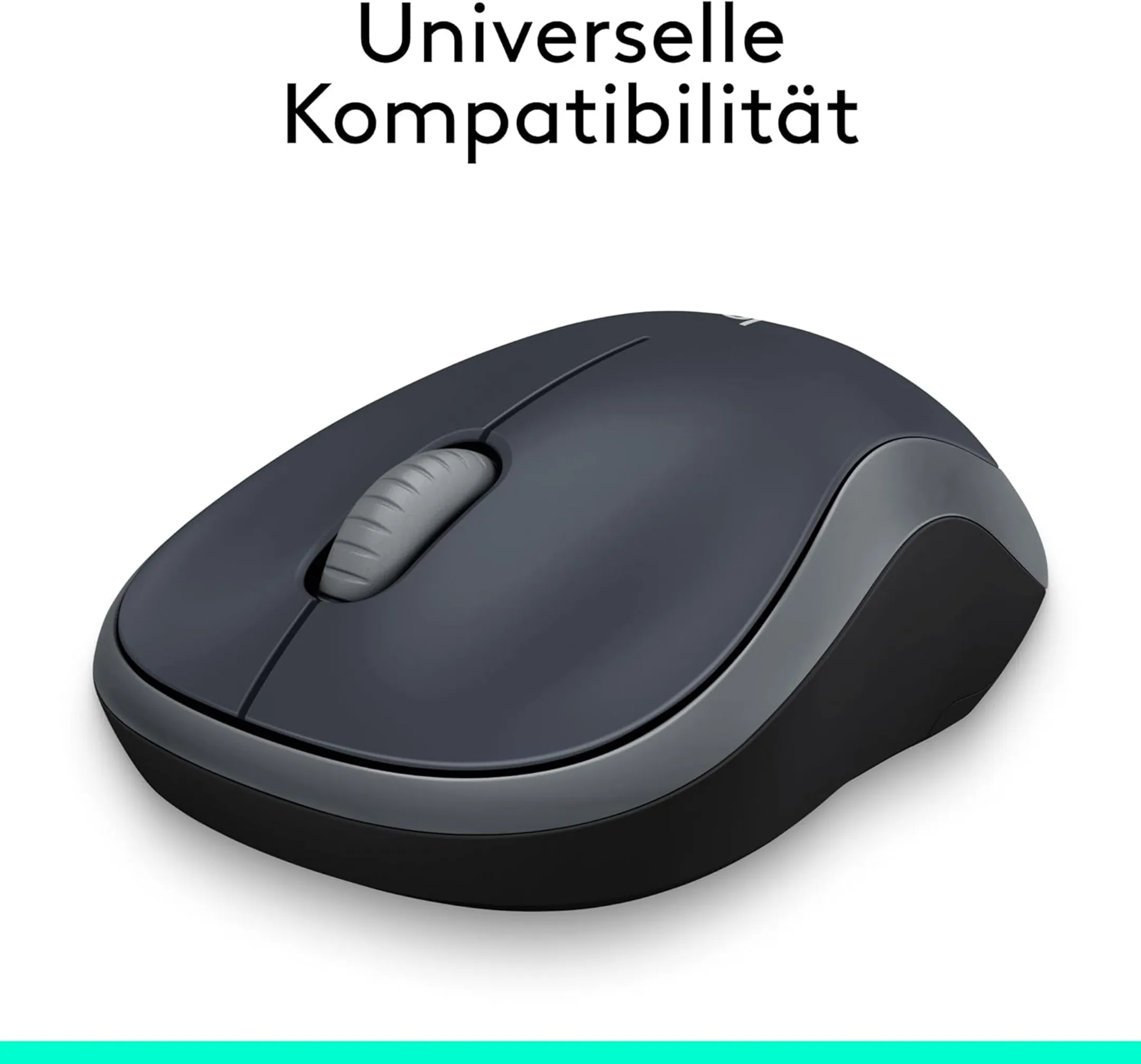 Kabellose Maus M185 Swift Grey