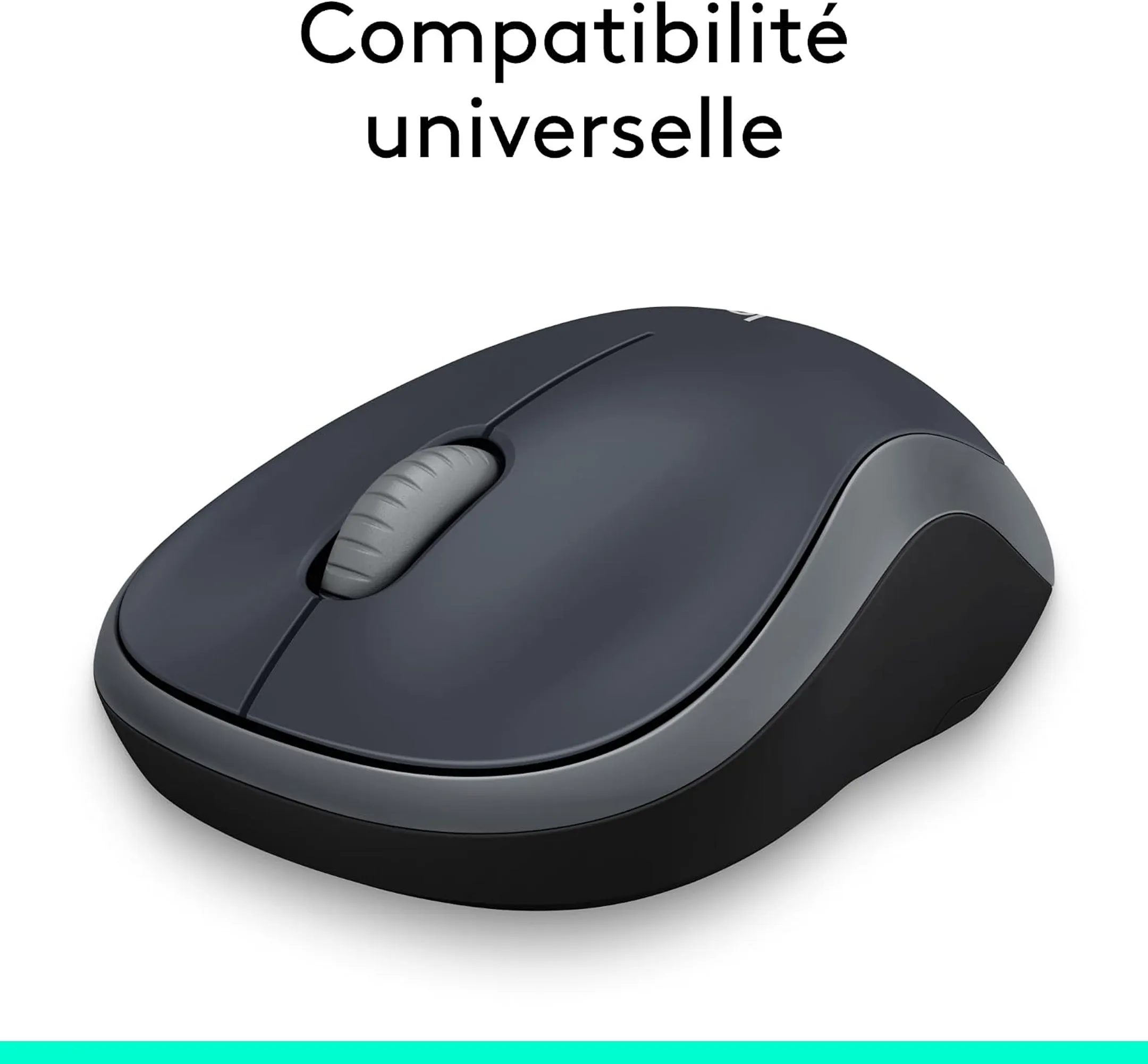 Souris sans fil M185 Swift Grey