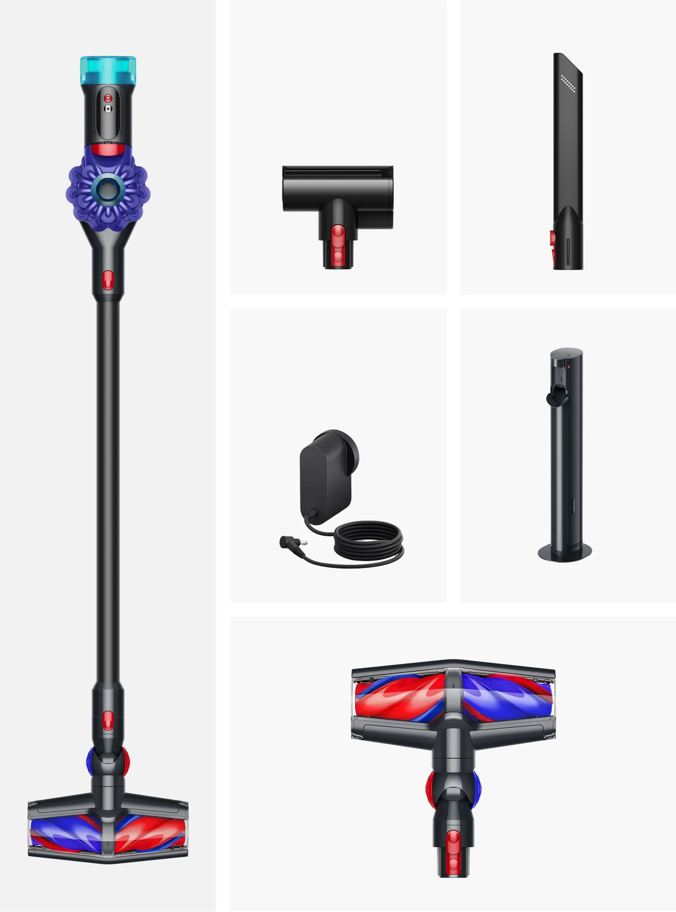 Aspirateur balai V10 Konical + station Auto-empty Dok