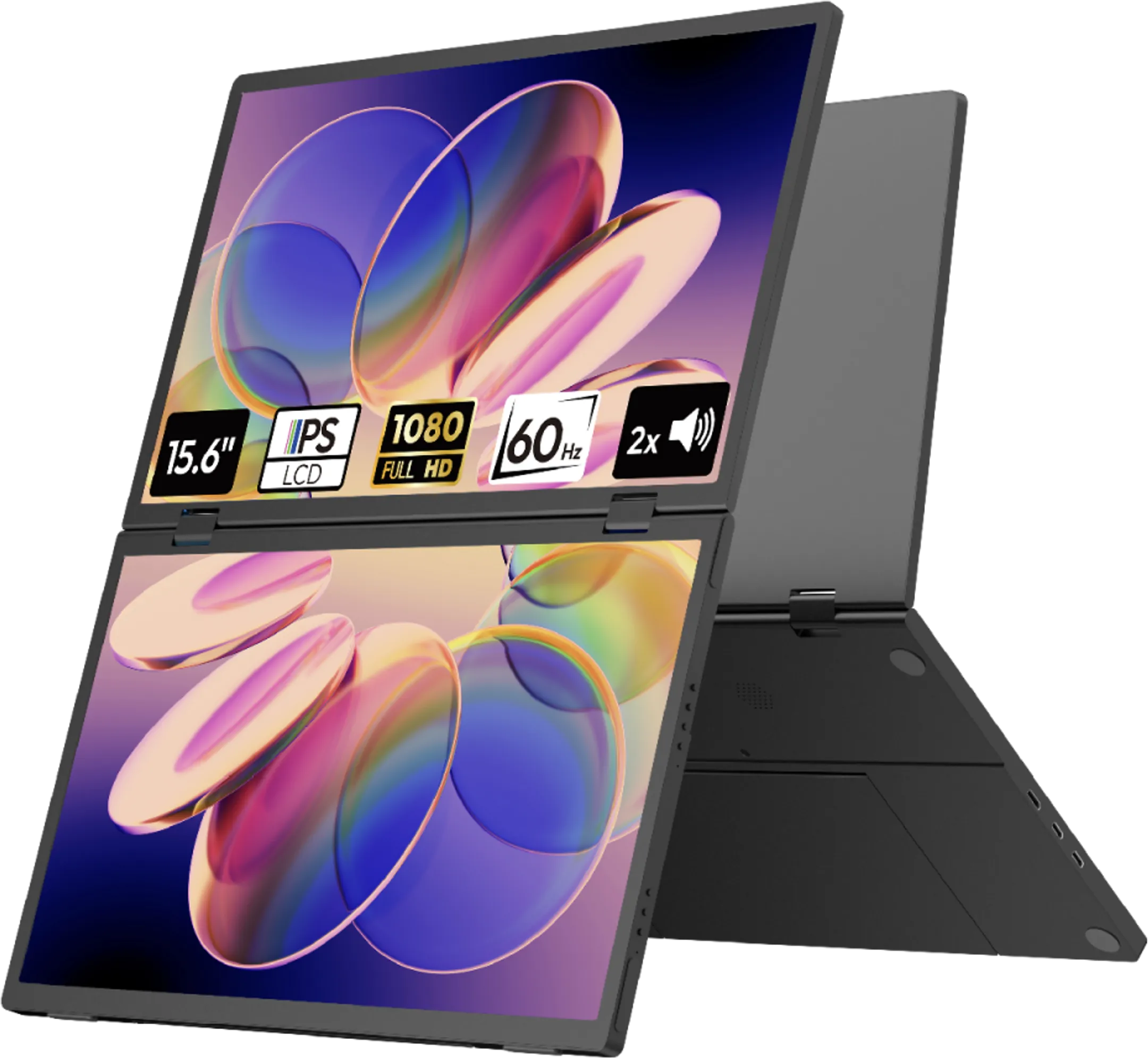 Moniteur portable Double écran 15,6" FHD IPS Nomad Duo