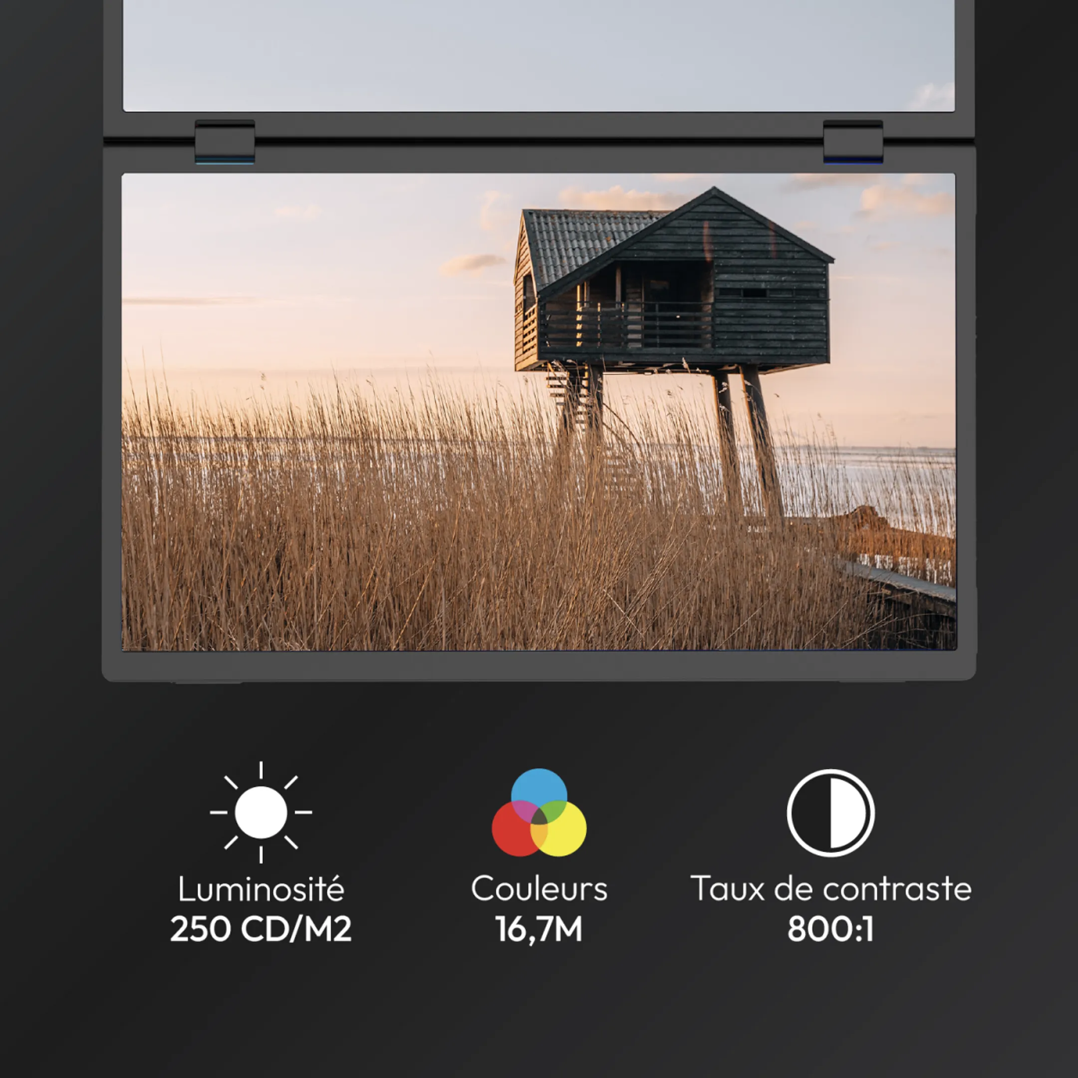 Moniteur portable Double écran 15,6" FHD IPS Nomad Duo