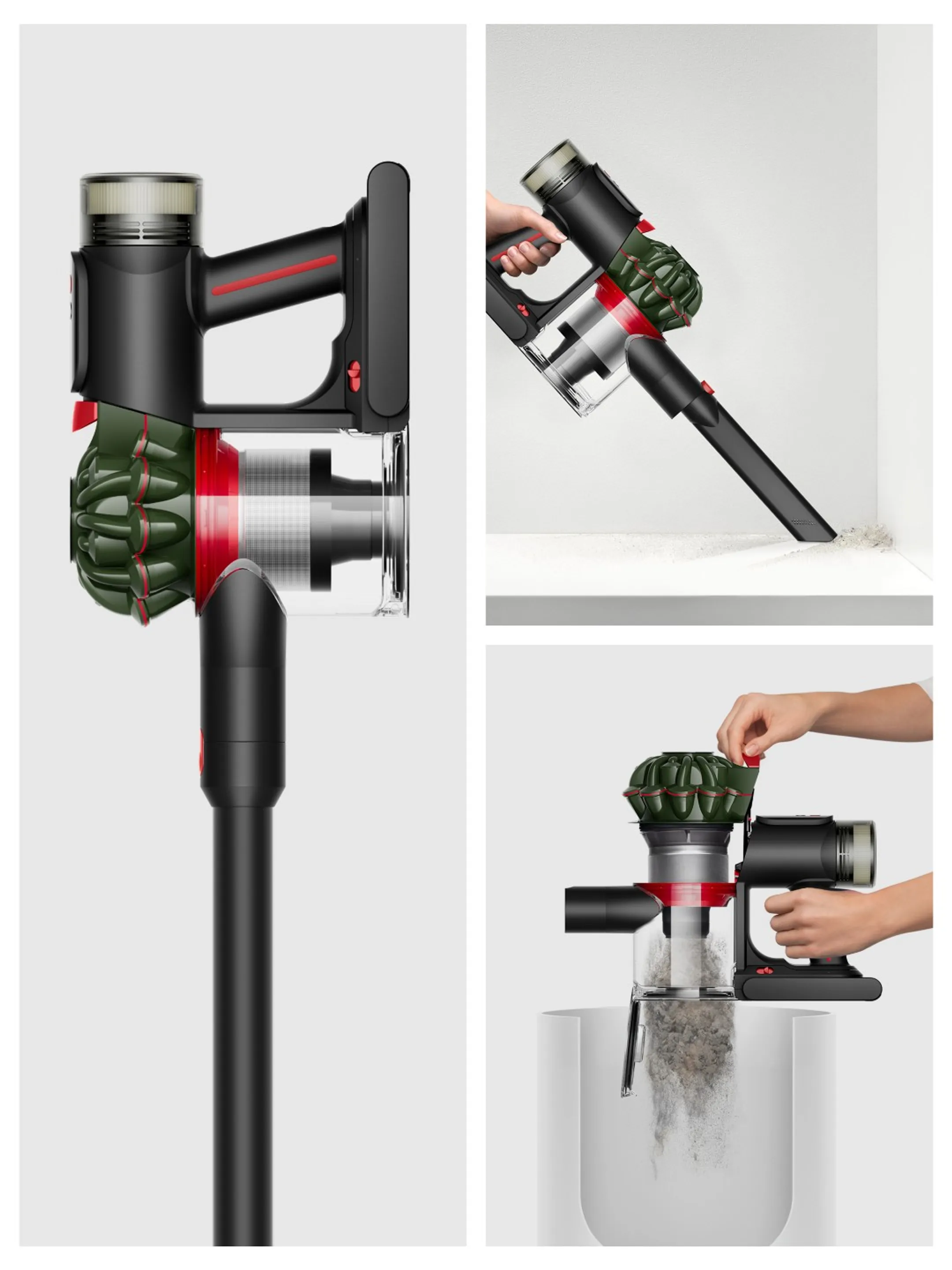Aspirateur balai V8 Cyclone + Cleaning Kit