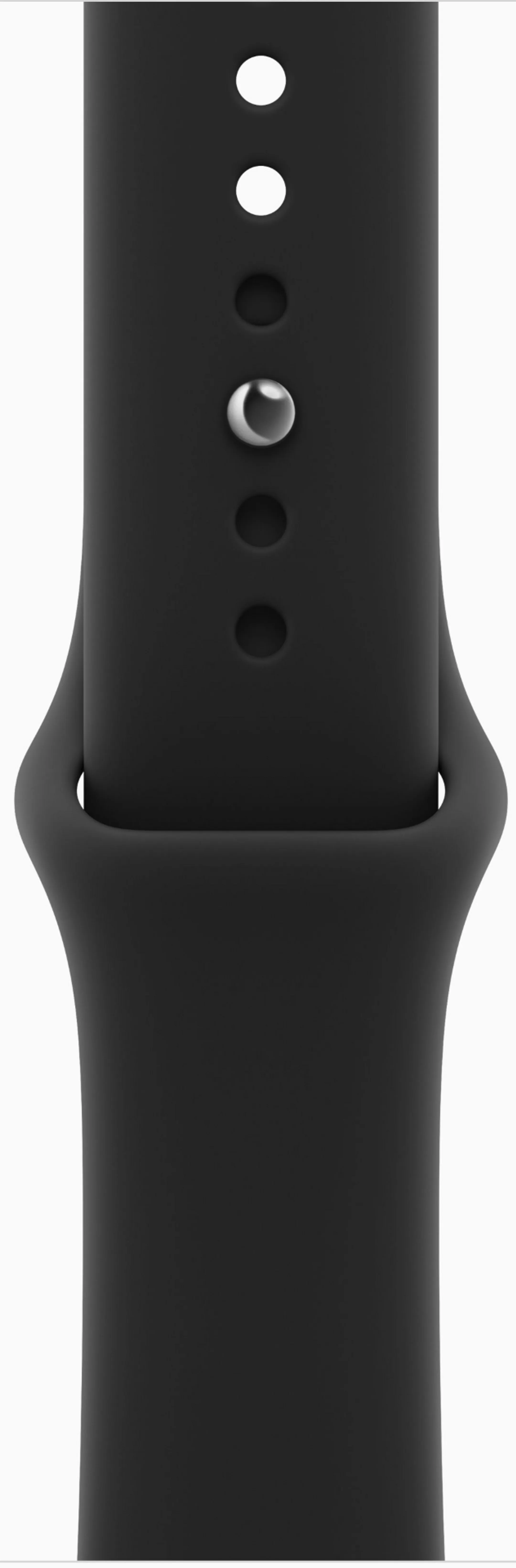 Watch Series 12 GPS 42mm Aluminium Black Sport Band Black M/L