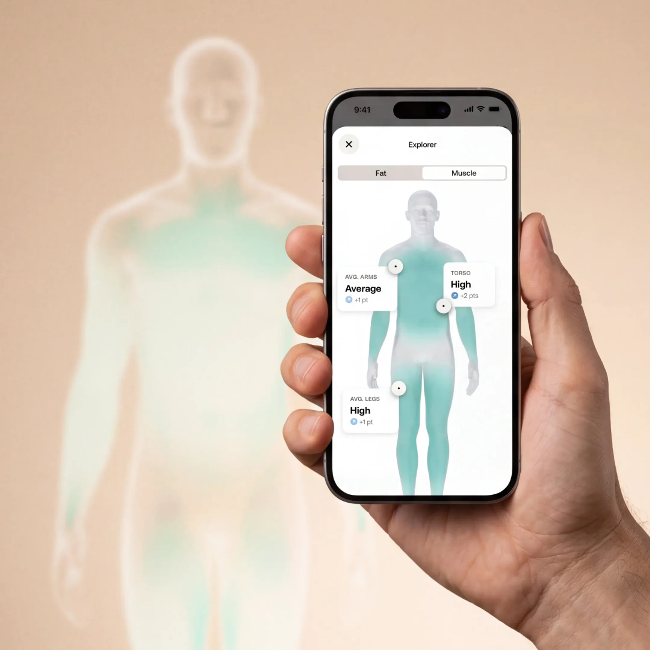 Balance connectée BodyFit Noir
