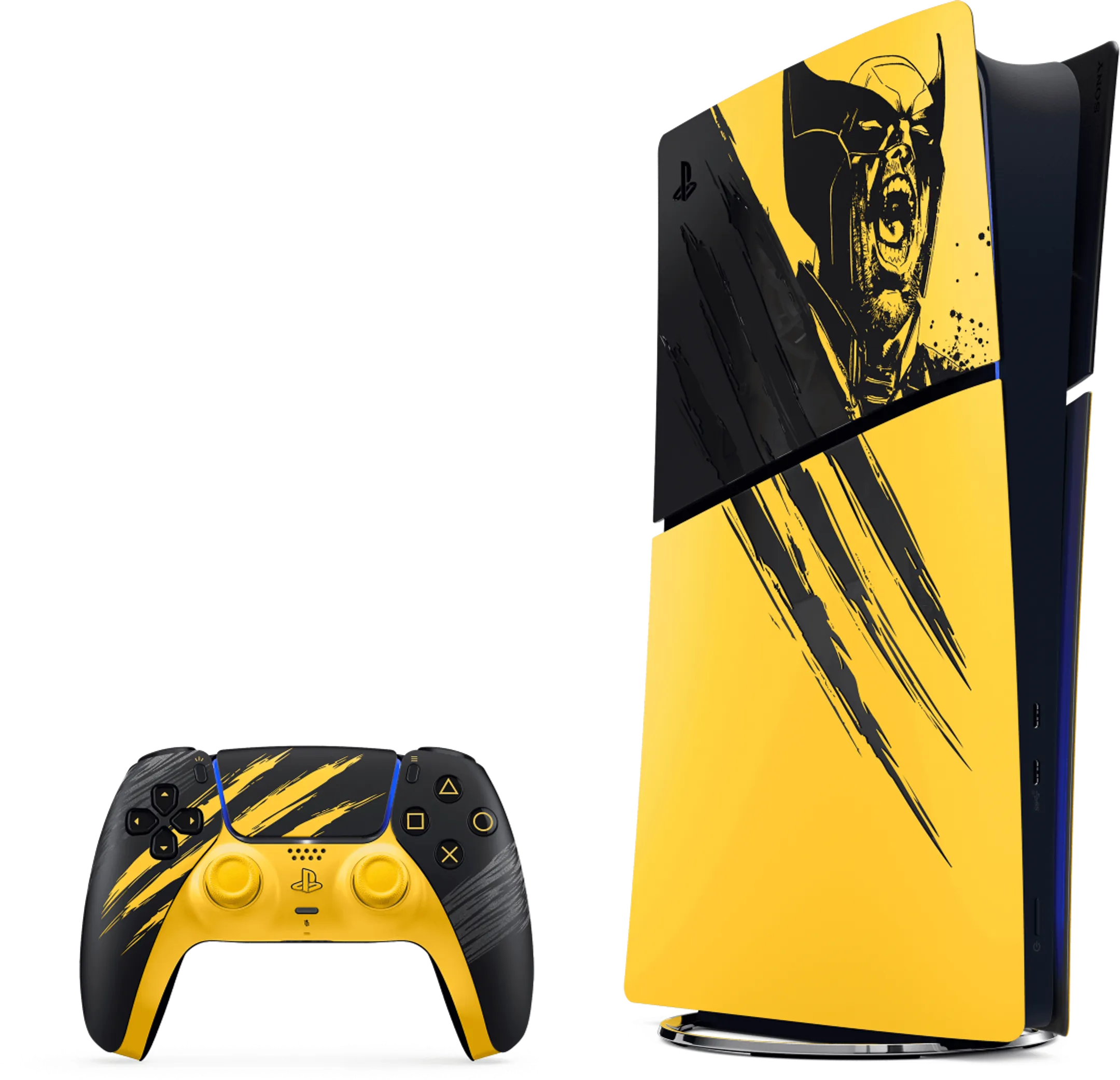 Console PS5 Slim Numérique Edition Limitée Marvel's Wolverine 
