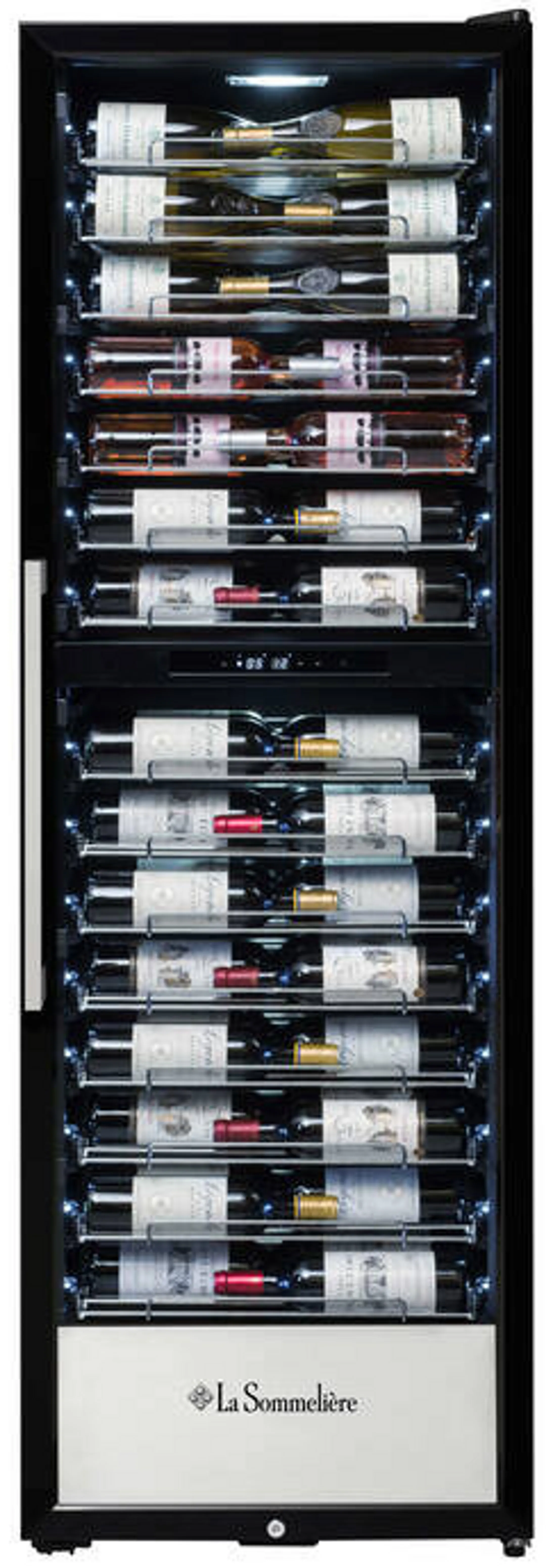 Cave à vin de vieillissement Double Zone Pro160DZN 152 bouteilles