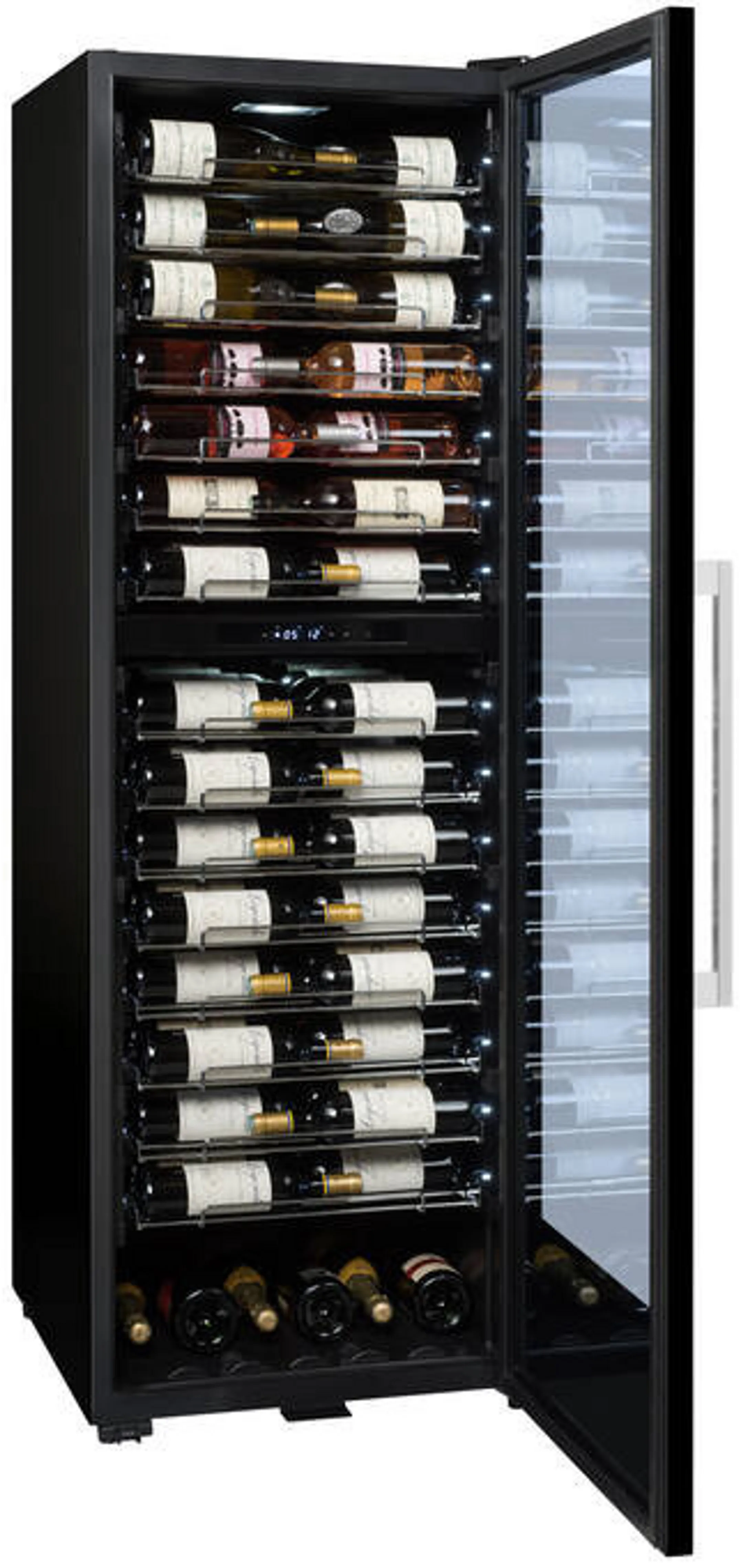 Cave à vin de vieillissement Double Zone Pro160DZN 152 bouteilles