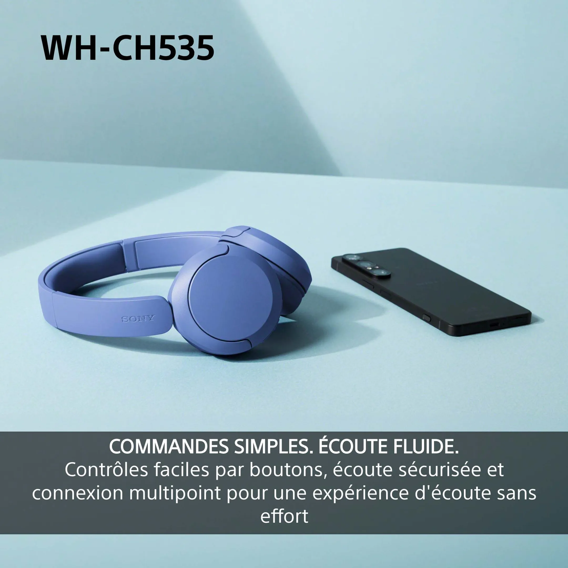 Wireless Headphones WH-CH535 White