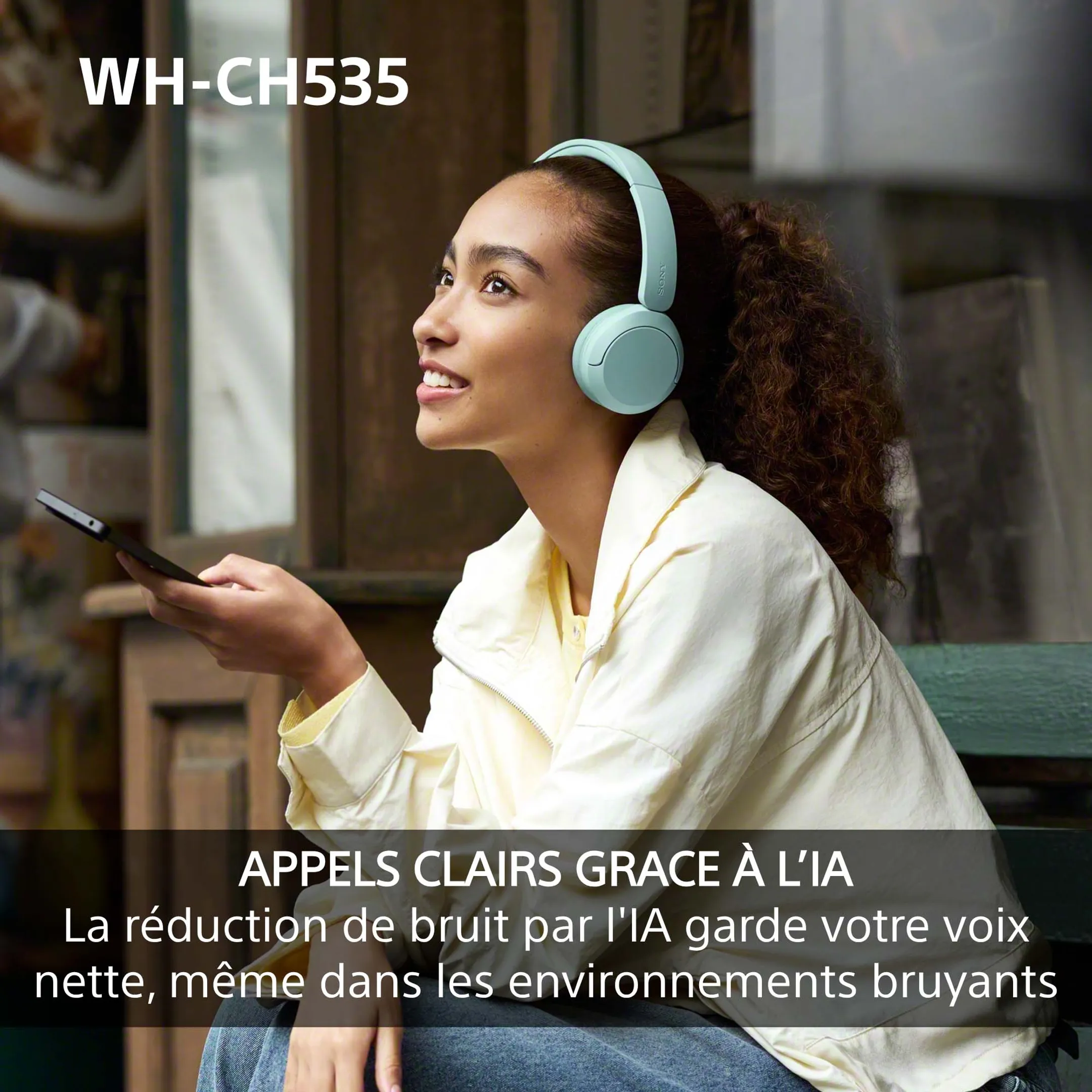 Wireless Headphones WH-CH535 Pink
