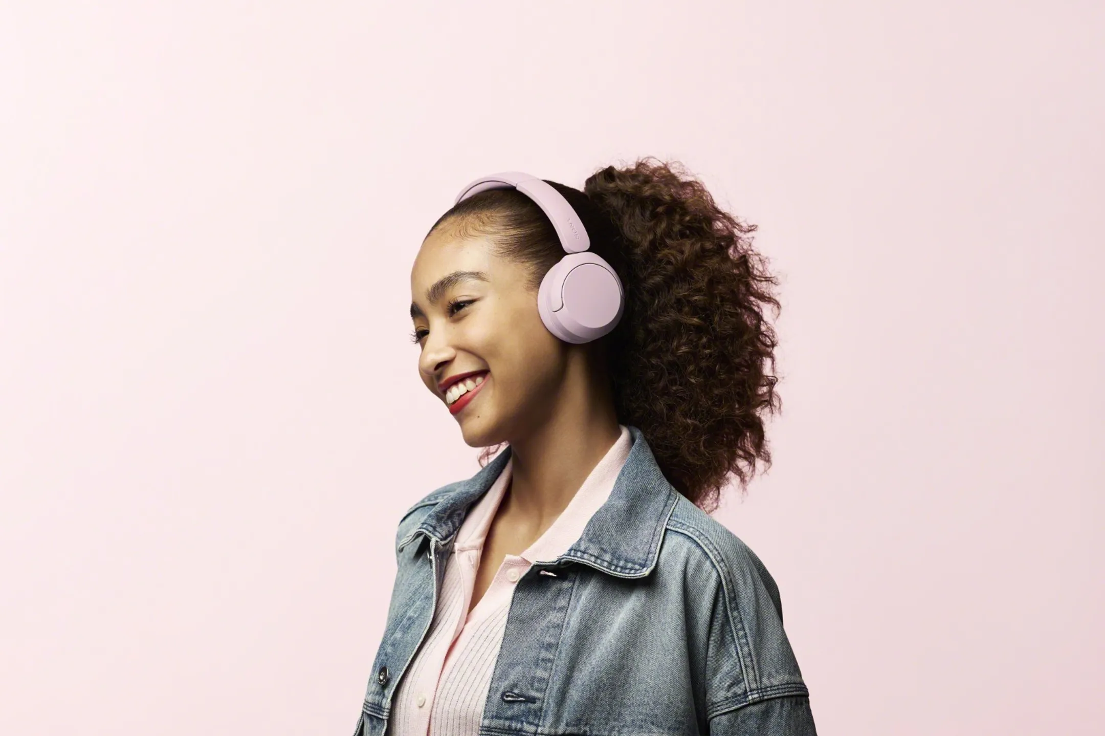 Wireless Headphones WH-CH535 Pink