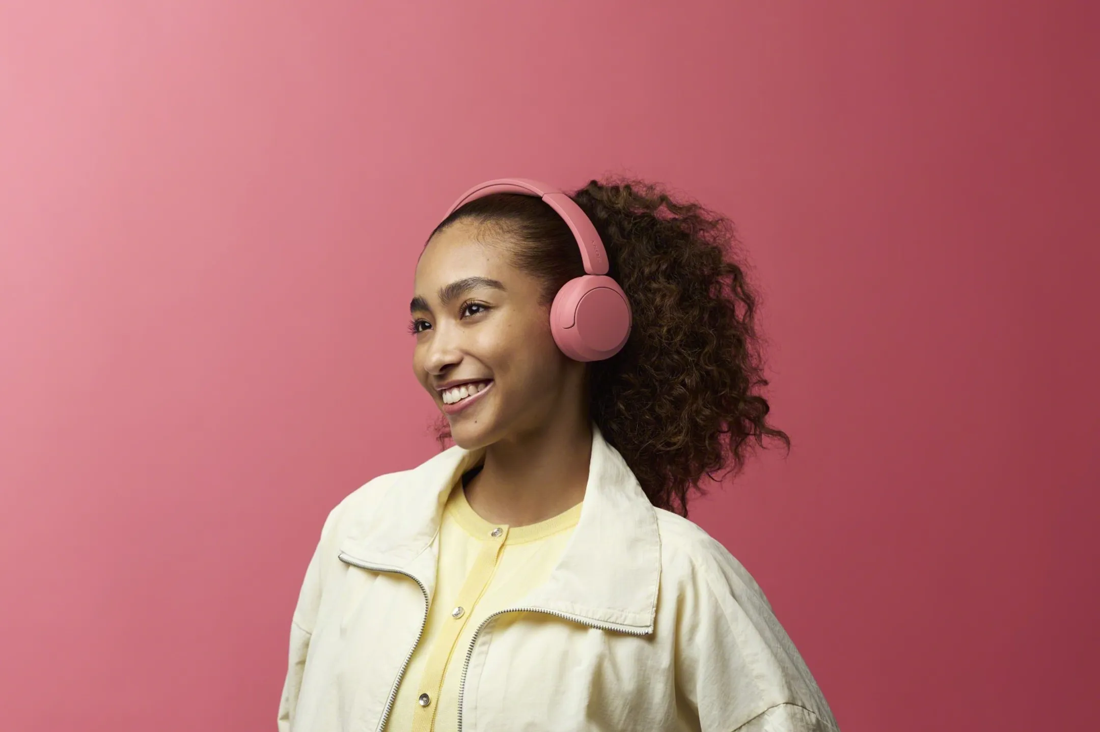 Wireless Headphones WH-CH535 Red