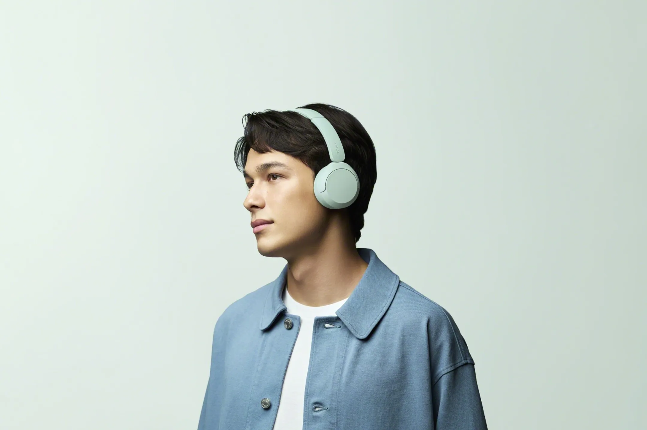 Wireless Headphones WH-CH535 Green