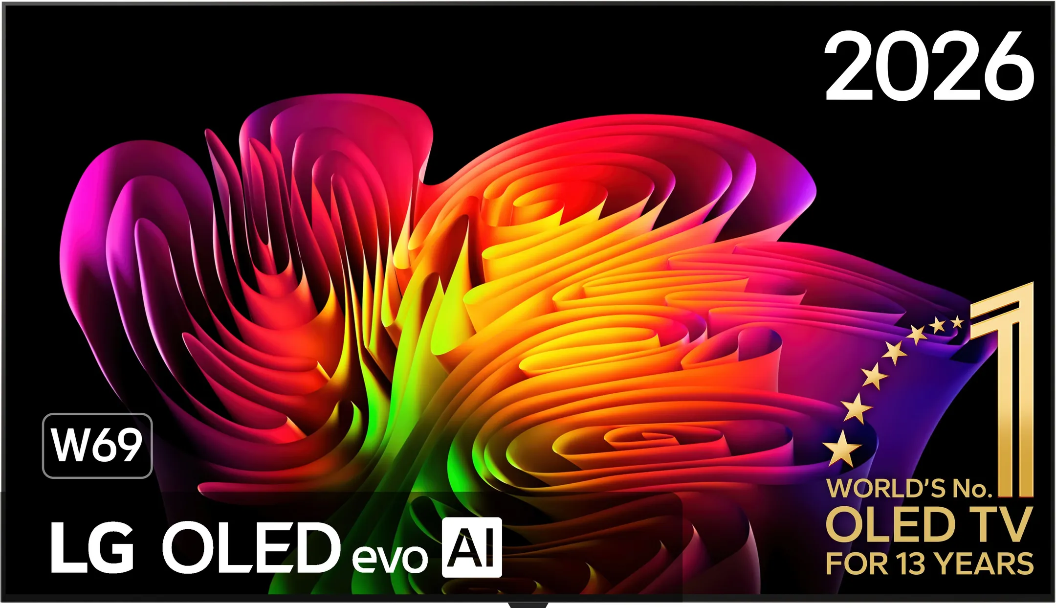 TV OLED evo AI 4K OLED77W69LA 77 pouces