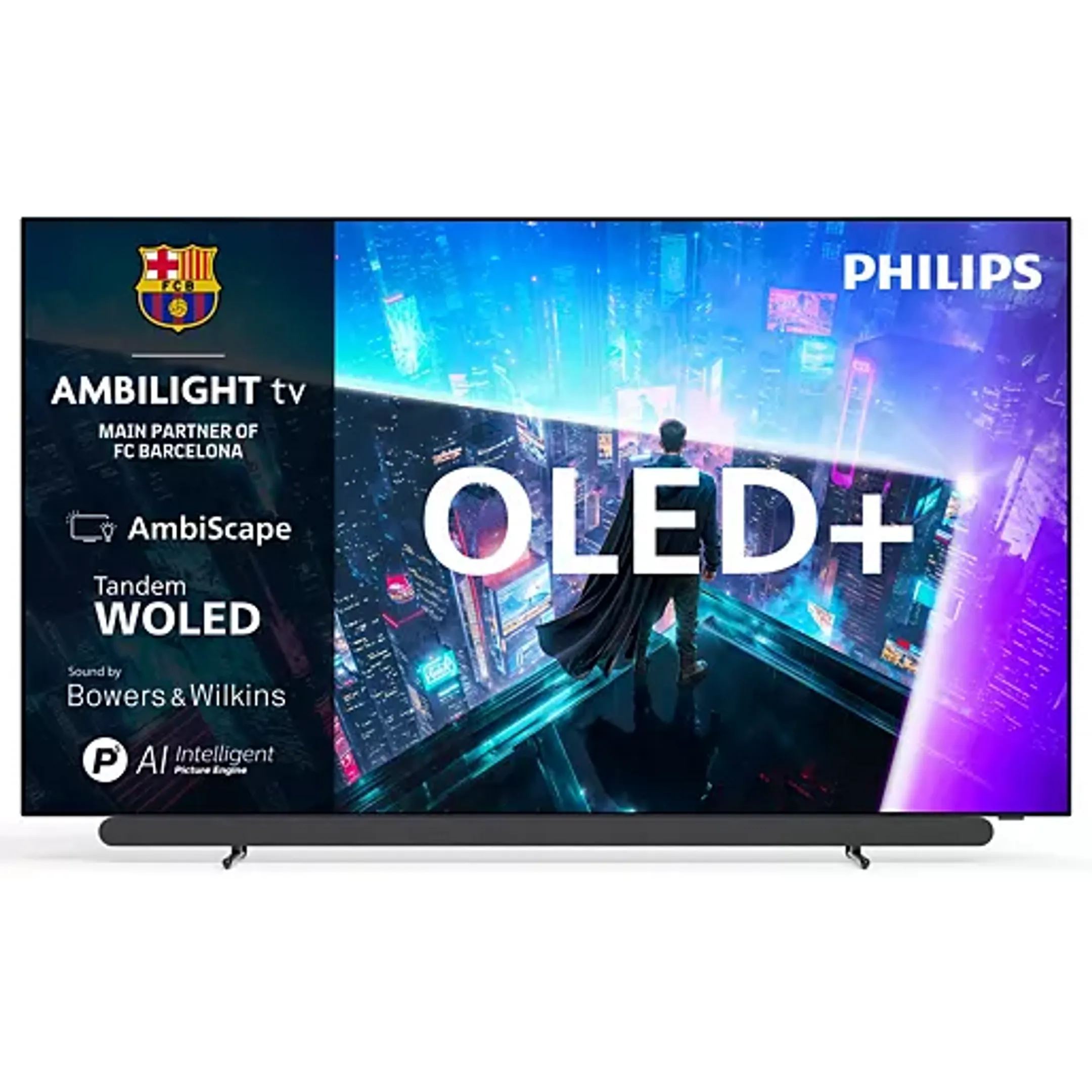 TV OLED+ META 4K Ambilight 55OLED911/12 55 pouces