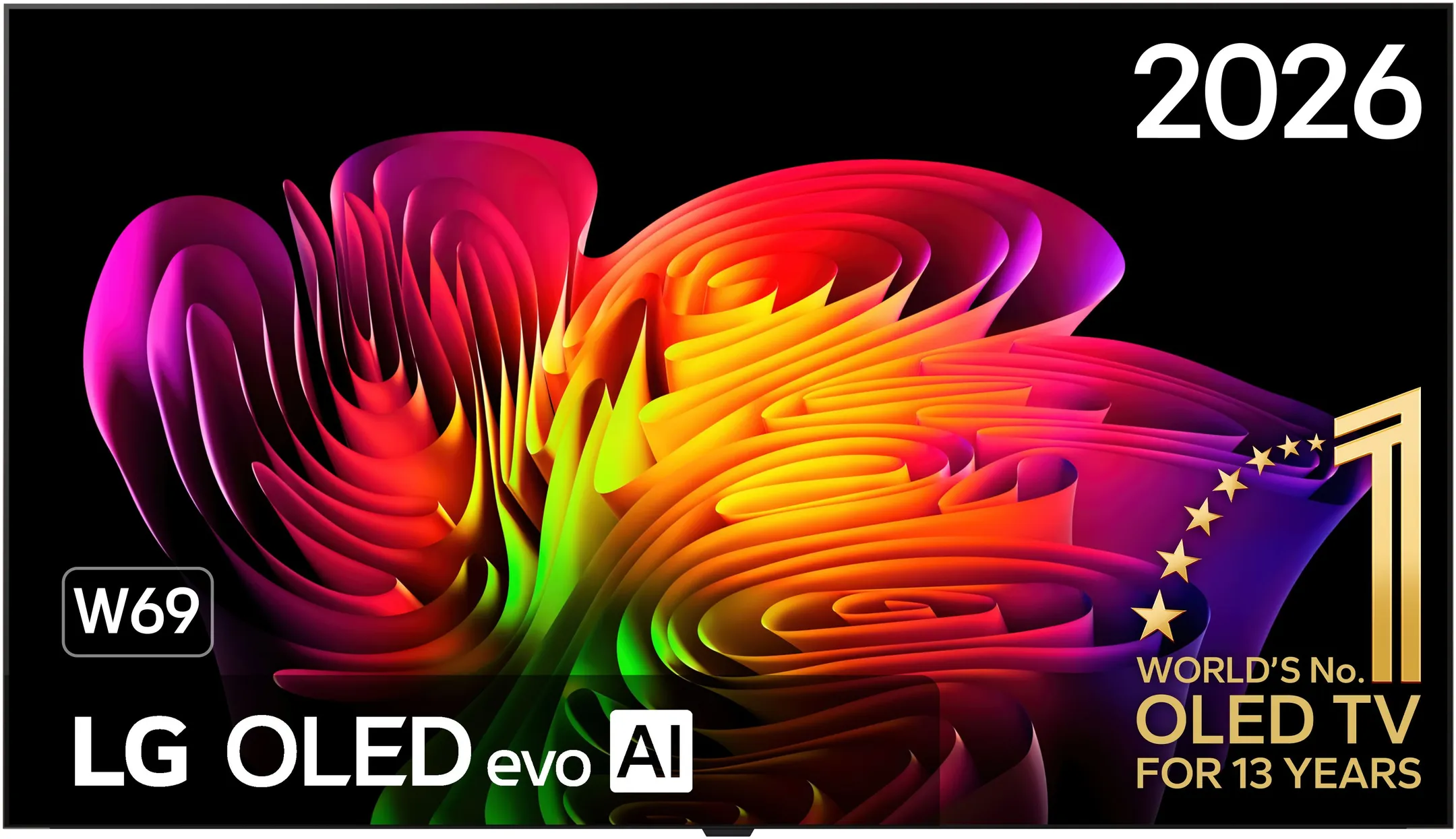 TV OLED evo AI 4K OLED83W69LA 83 zoll