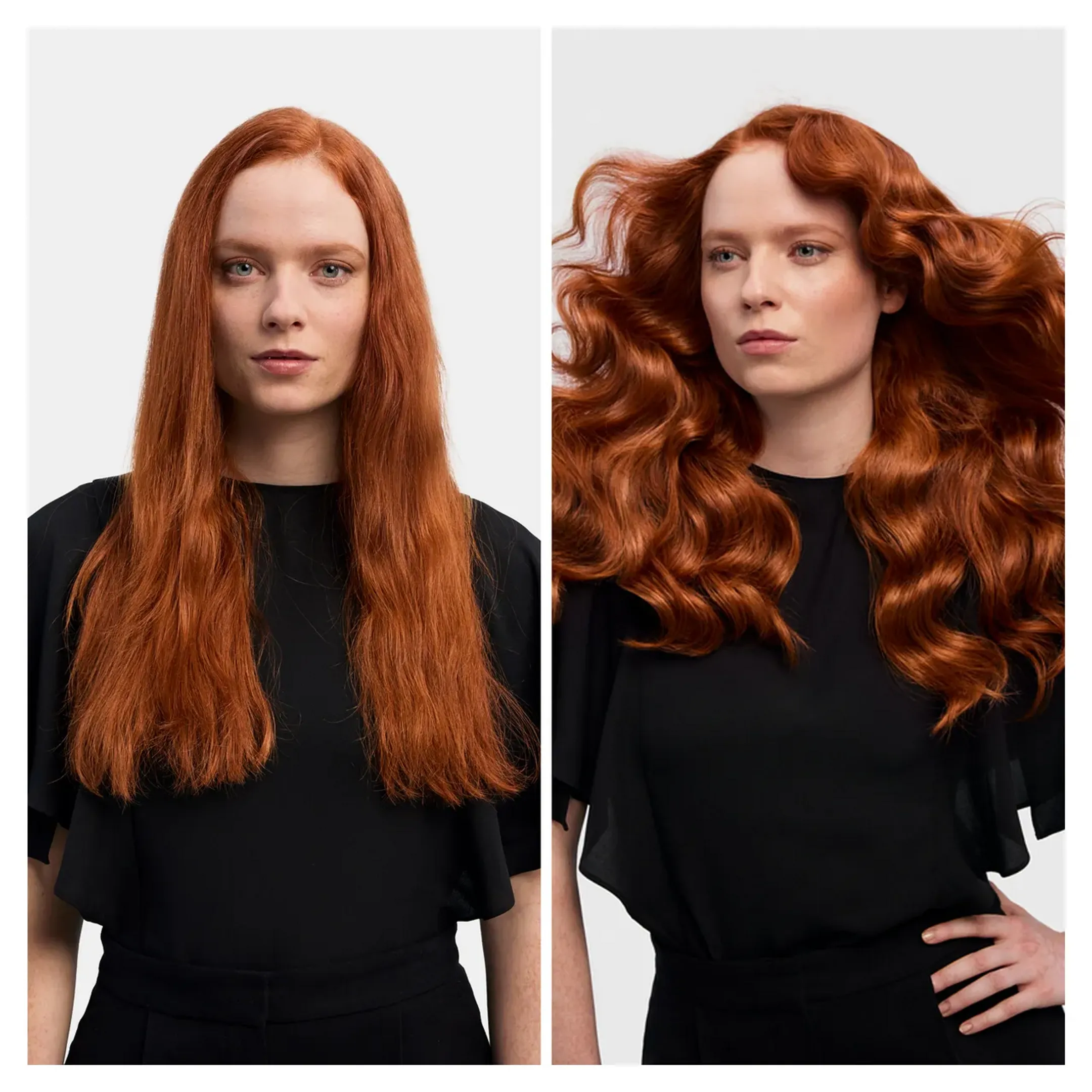 Airwrap i.d. - Straight to Wavy Hair - Red Plum