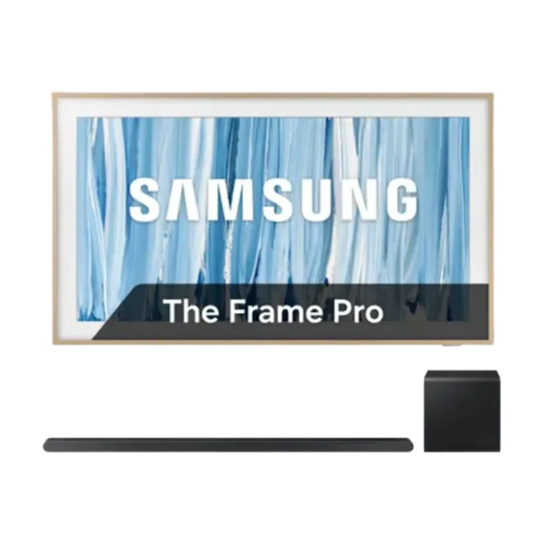 Bundle - Neo QLED The Frame Pro TV QE65LS03HWUXXN (2026) - 65 pouces + Barre de son HW-S800D/XN (2024) - 3.1.2 canaux