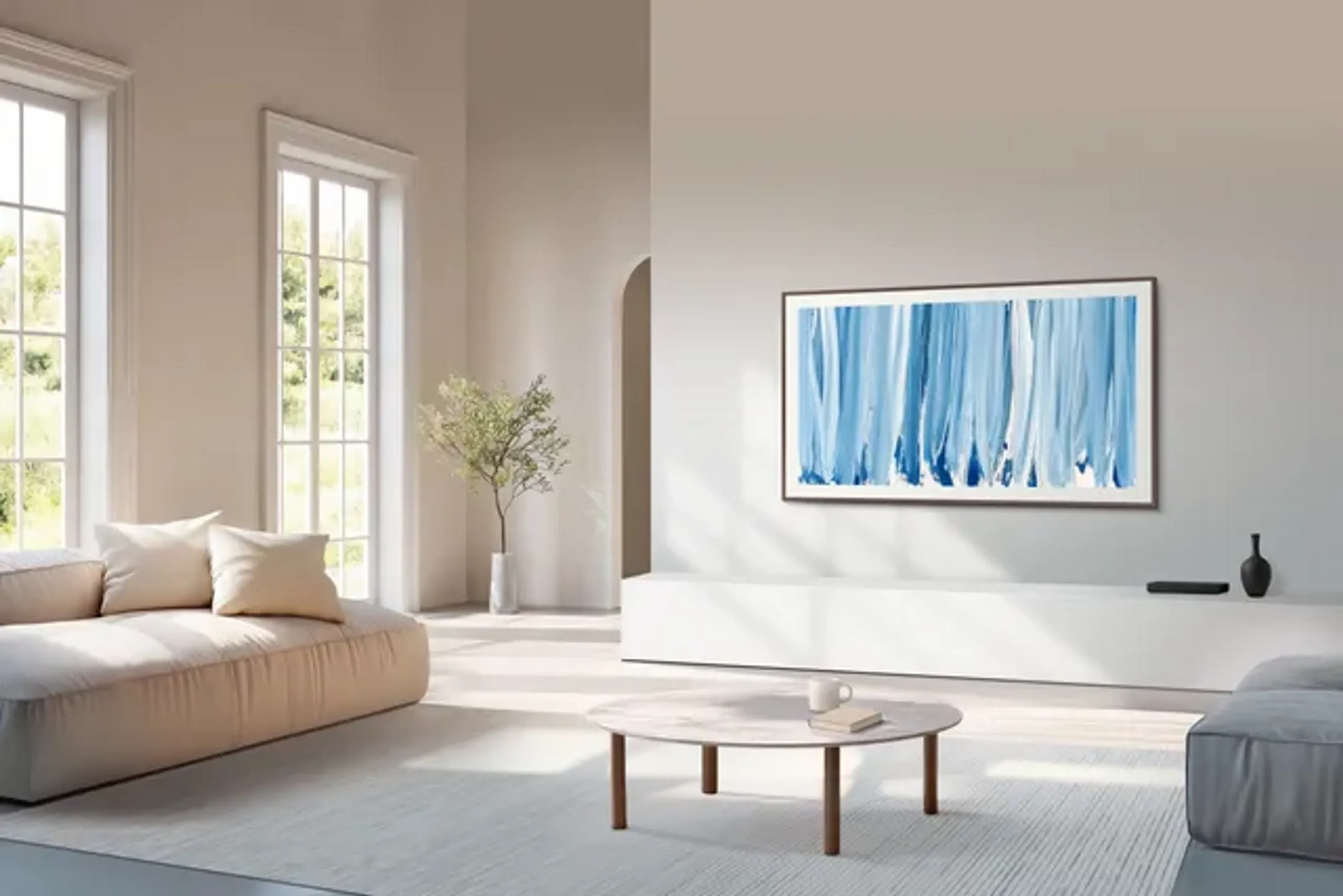 Bundle - Neo QLED The Frame Pro TV QE65LS03HWUXXN (2026) - 65 pouces + Barre de son HW-S800D/XN (2024) - 3.1.2 canaux