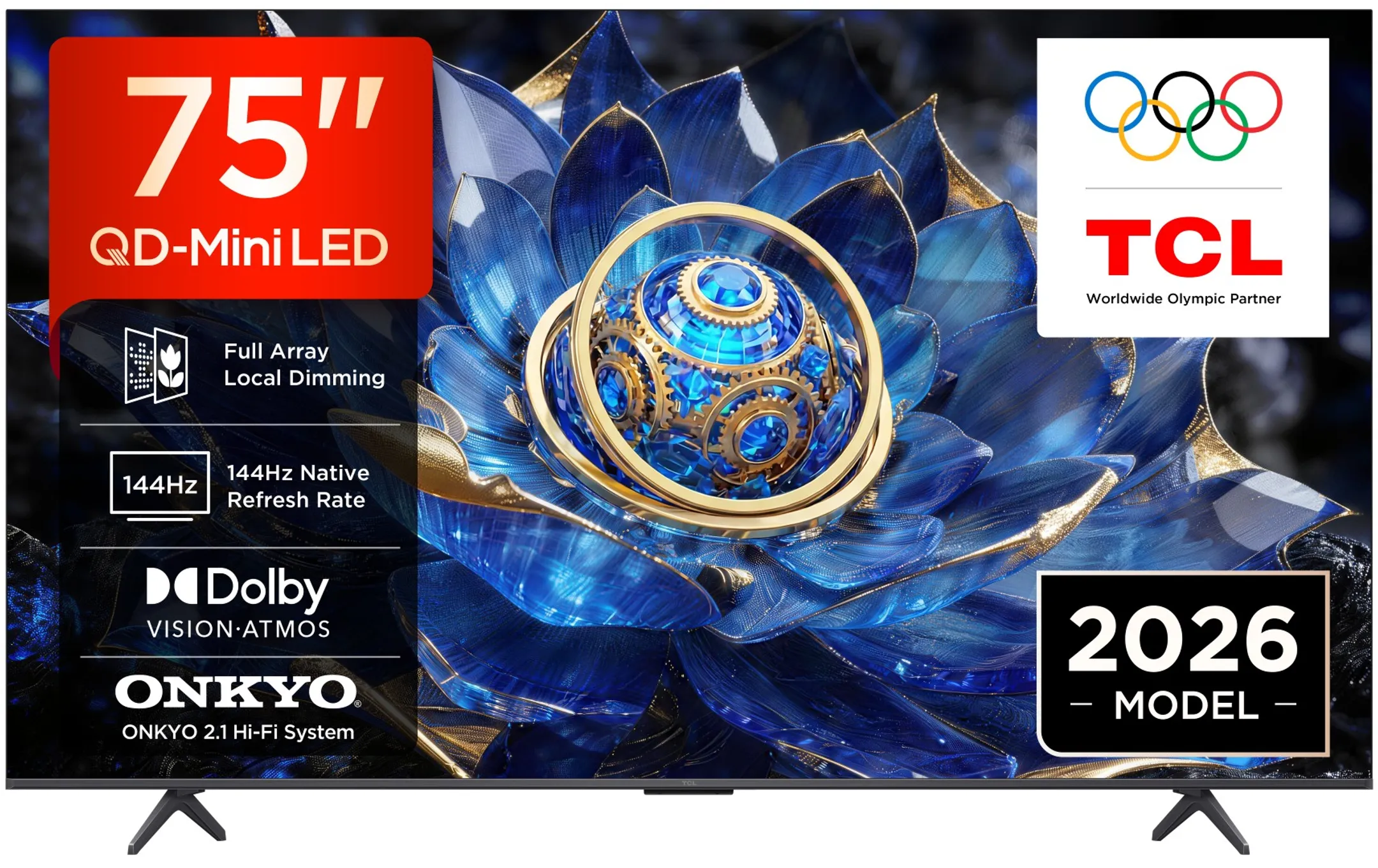 TV QD-Mini LED 4K 75P89L 75 pouces