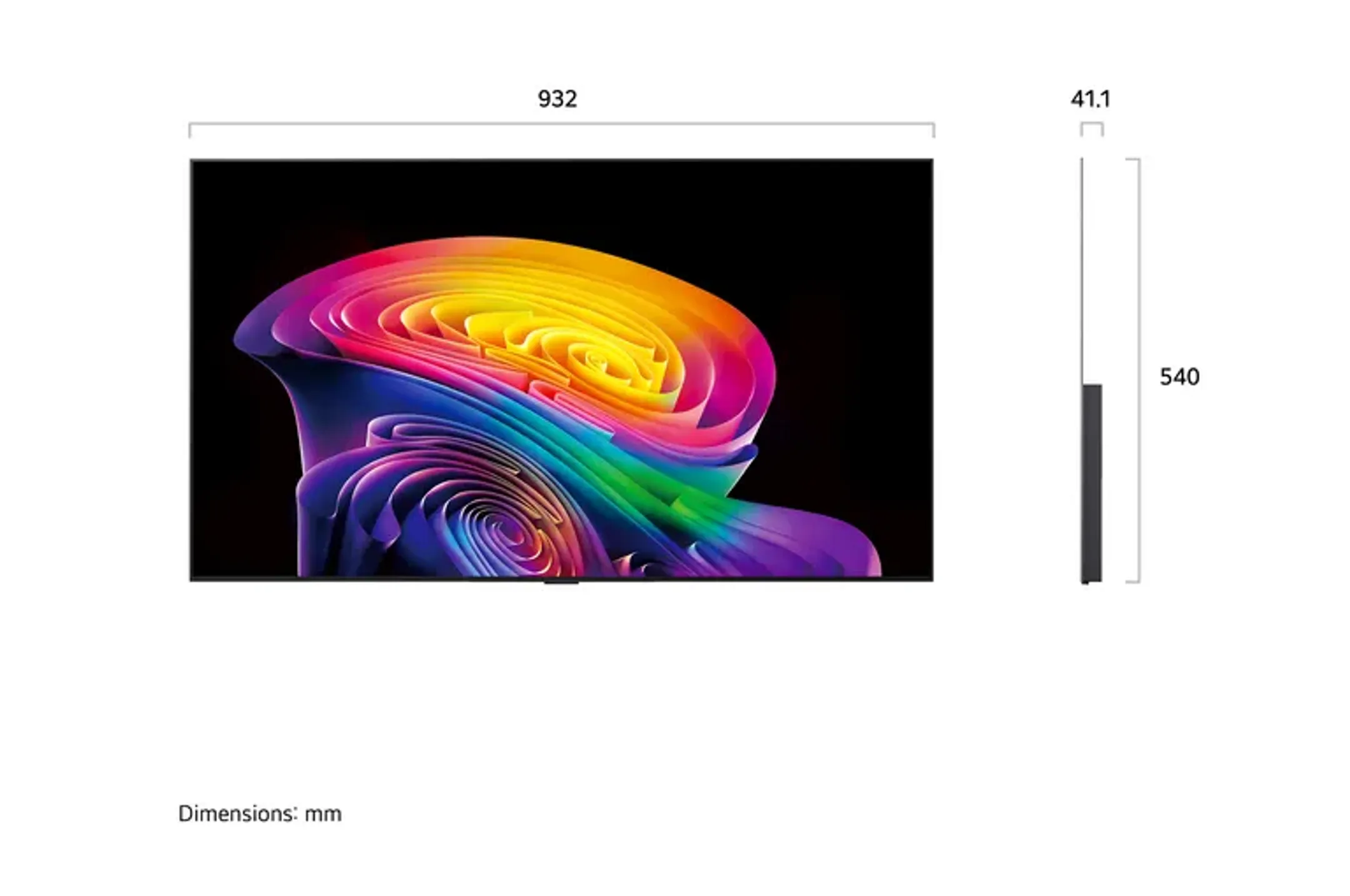 TV OLED 4K OLED42C67 42 pouces