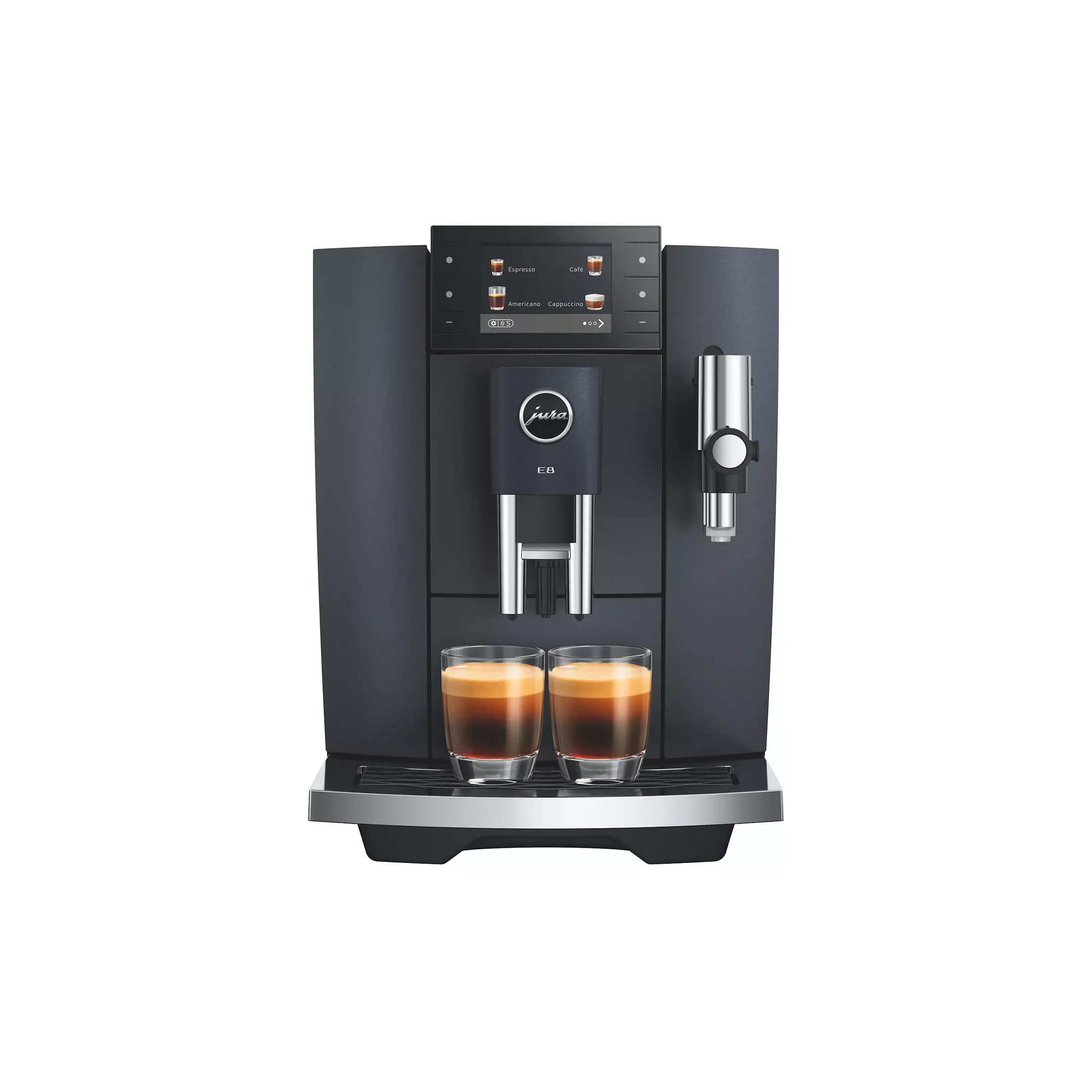 Automatische Espressomaschine E8 Cosmic - Schwarz