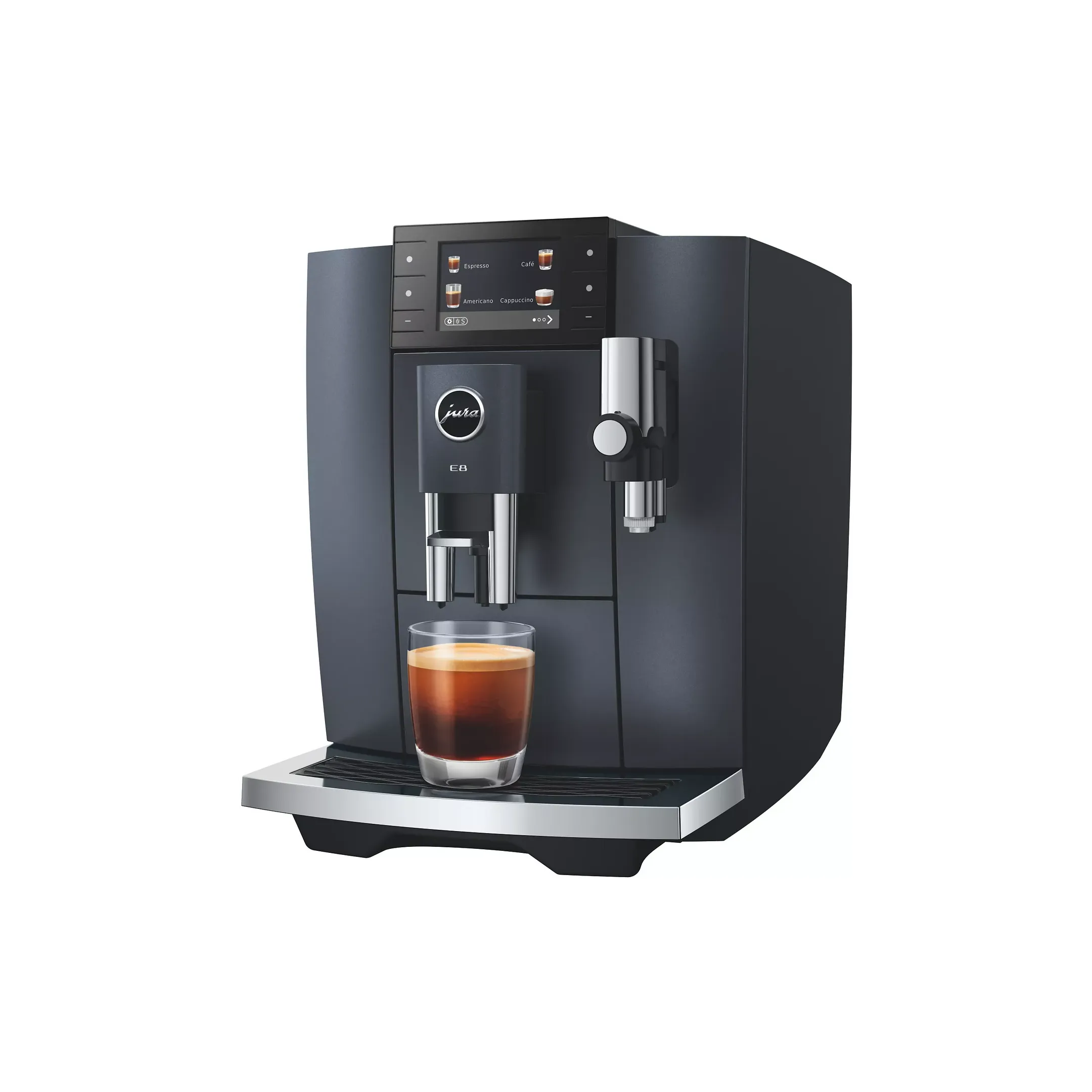Automatische Espressomaschine E8 Cosmic - Schwarz