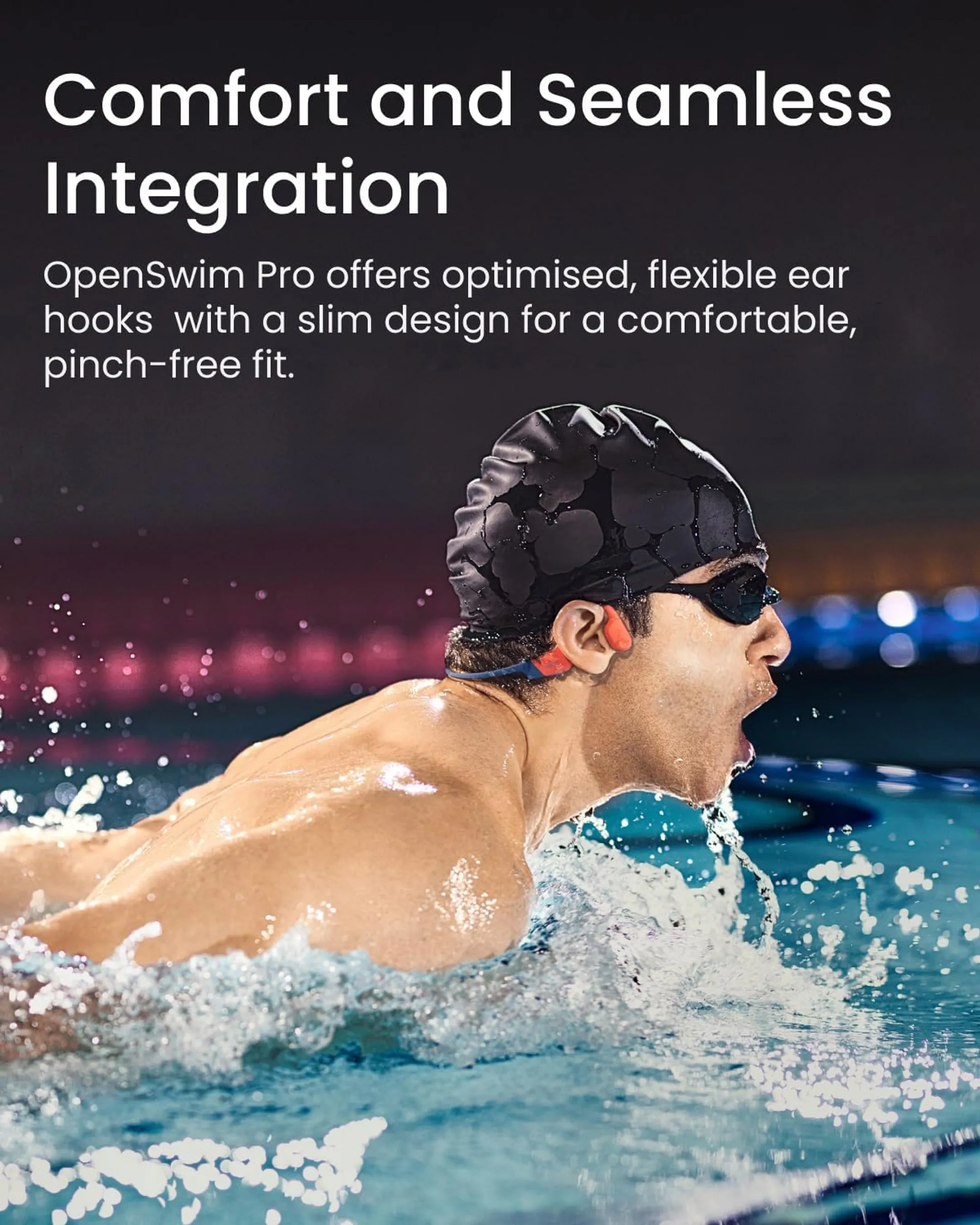 OpenSwim Pro Sports Earbuds - Red