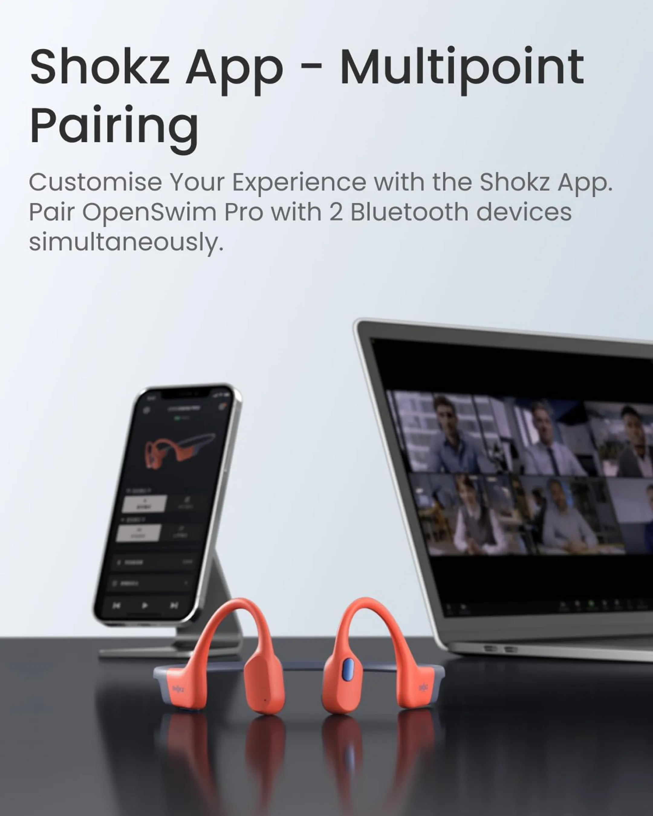 OpenSwim Pro Sports Earbuds - Red