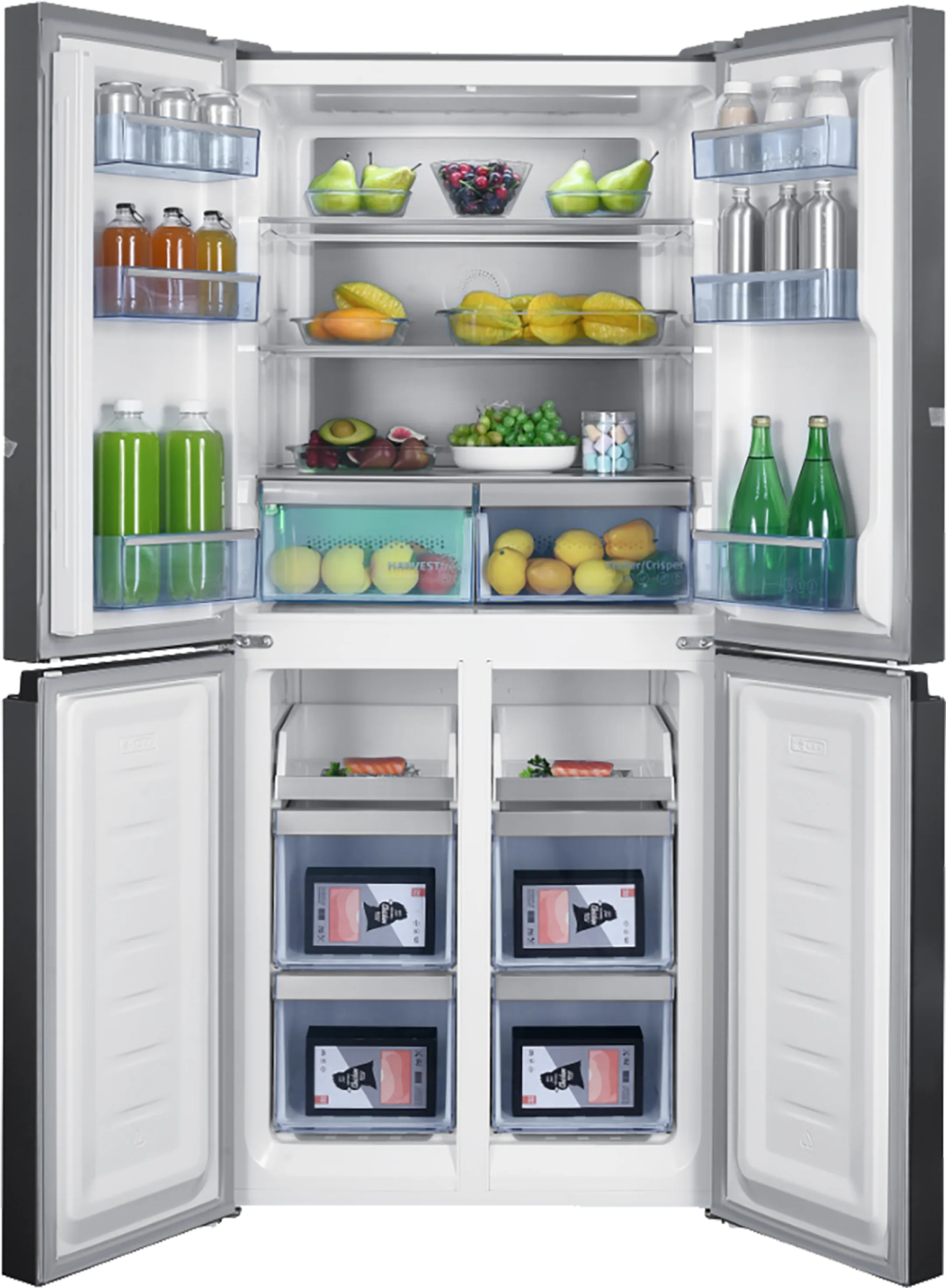 Frigo multi-portes HarvestFresh GNO46623MXPN