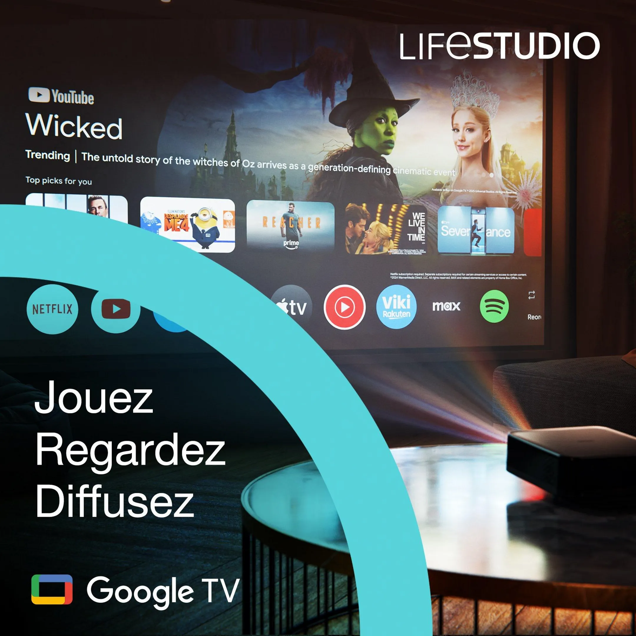 4K-PRO-UHD-Beamer Lifestudio Flex Plus EF-73
