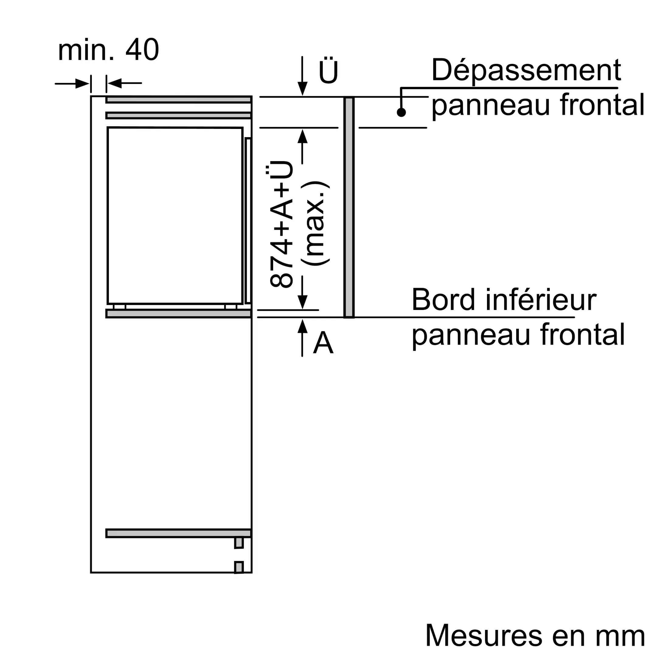 Einbau-Gefrierschrank iQ500 GI21VADD0