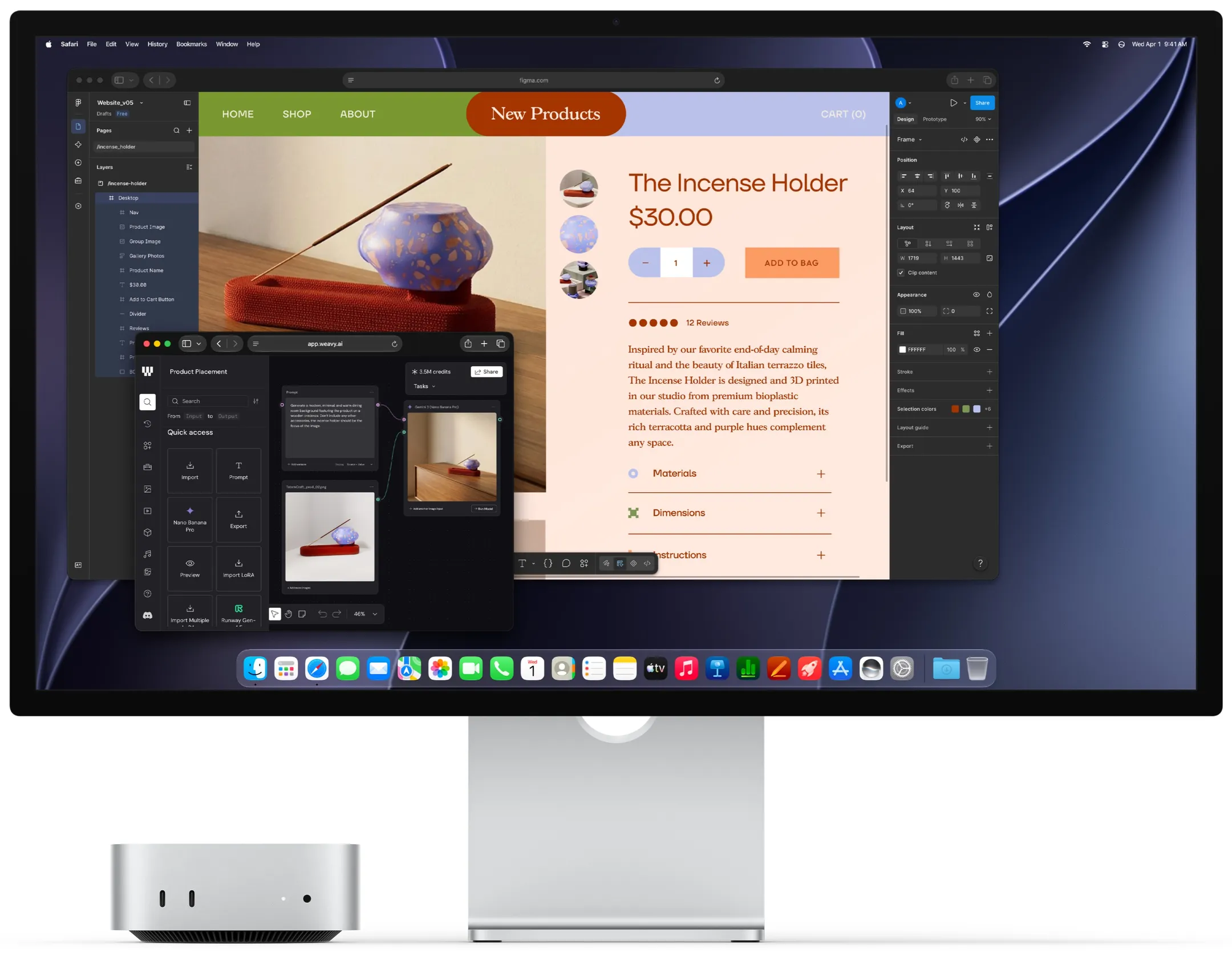 Mac mini M6 16Go 256Go Argent