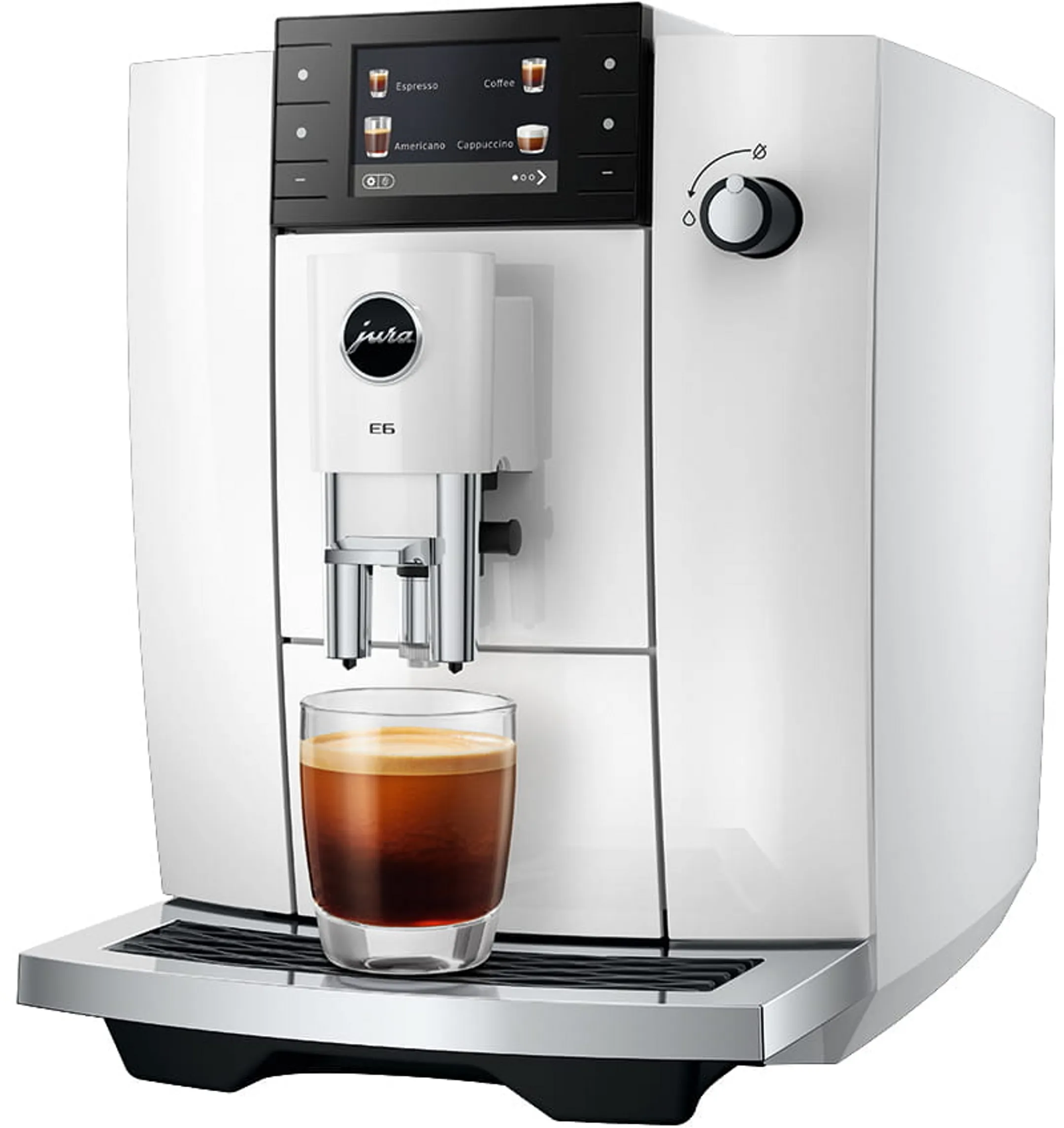 Machine à expresso automatique E6 Piano White (ED)