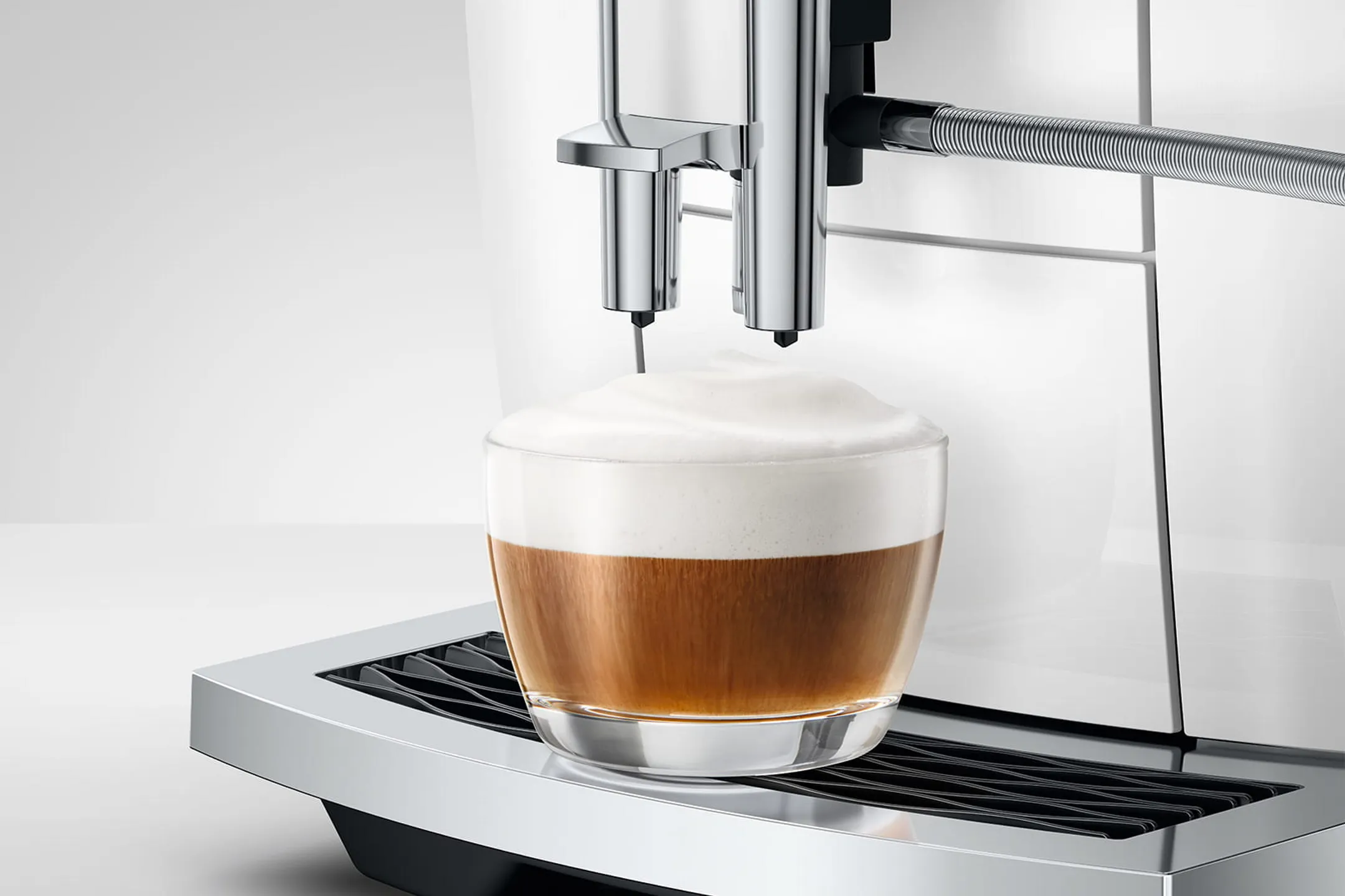 Machine à expresso automatique E6 Piano White (ED)