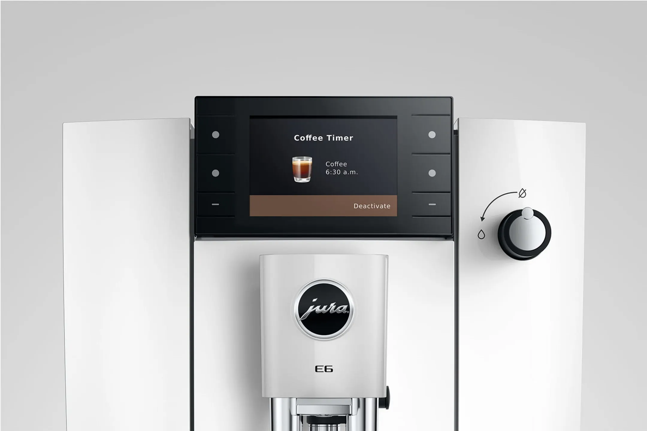 Machine à expresso automatique E6 Piano White (ED)