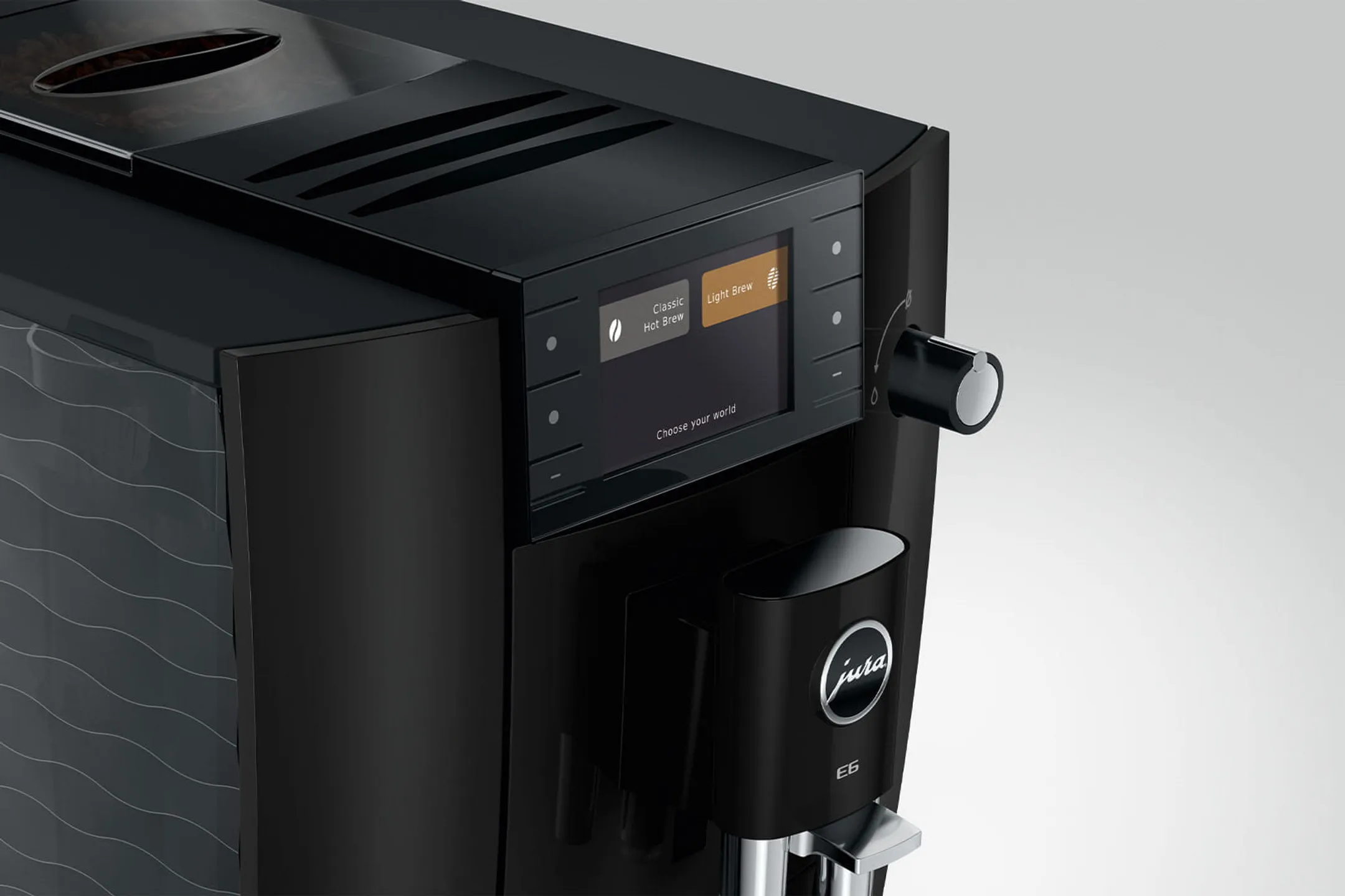 Machine à expresso automatique E6 Piano Black (ED)