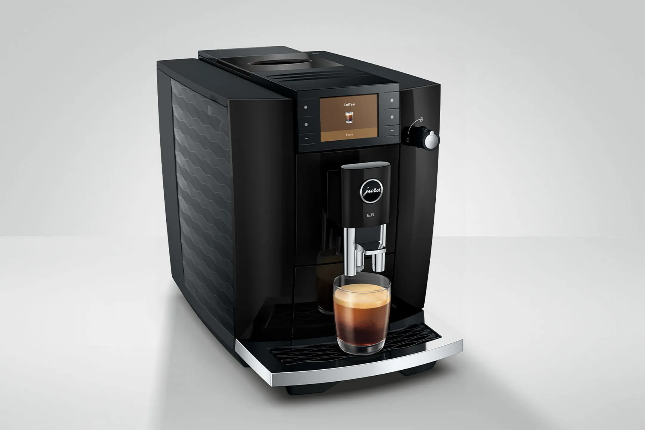 Machine à expresso automatique E6 Piano Black (ED)