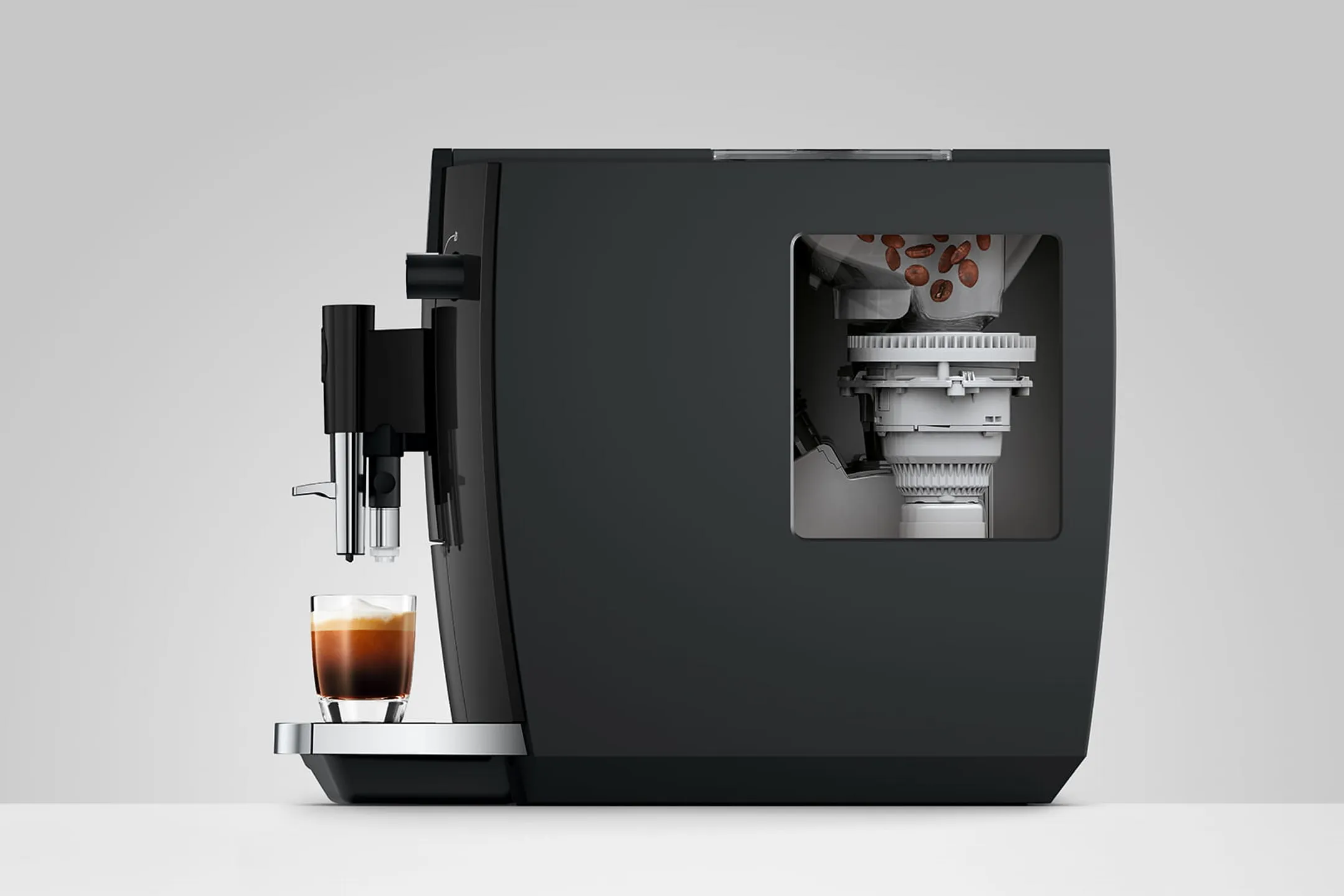 Machine à expresso automatique E6 Piano Black (ED)