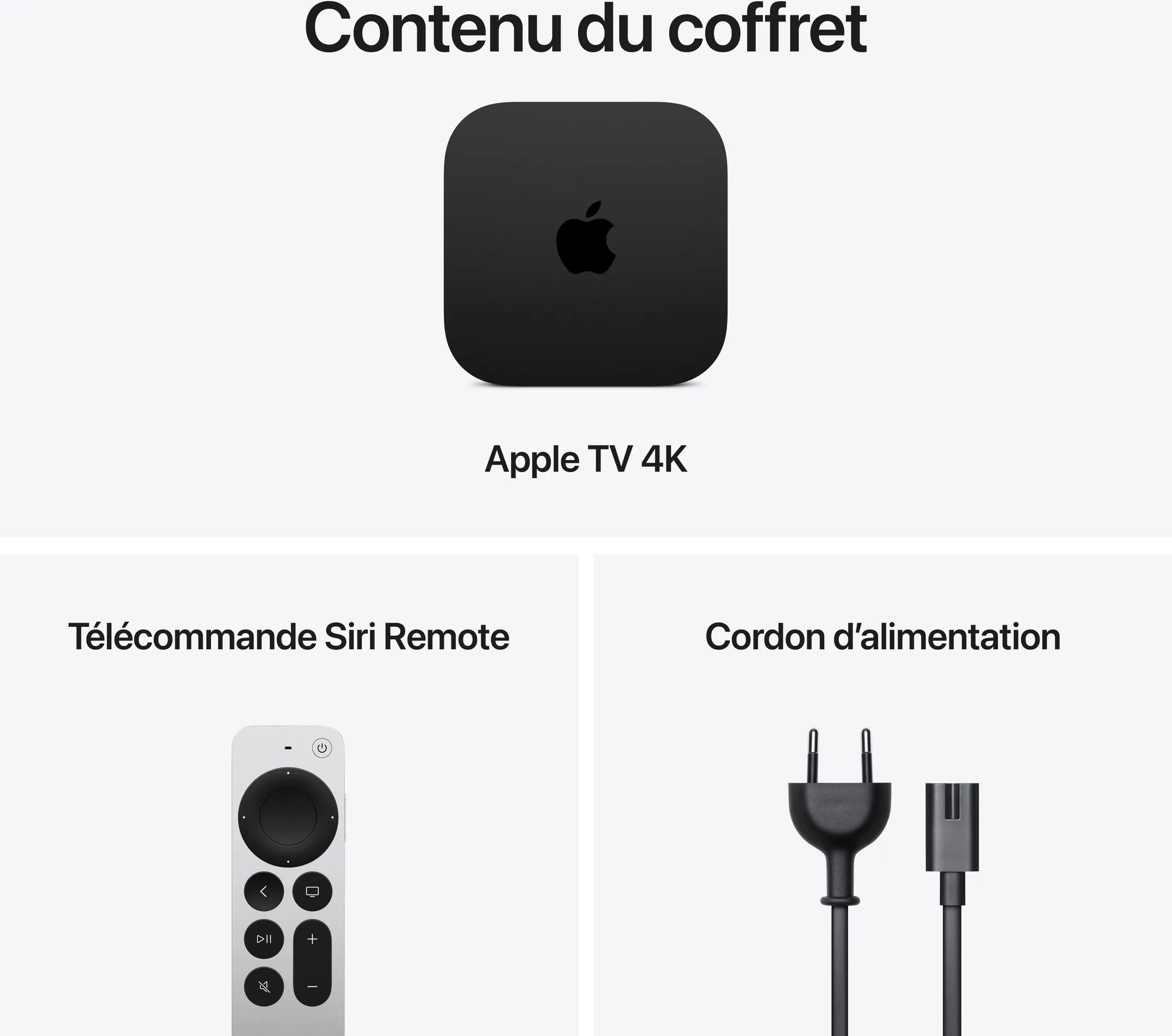 Apple TV 4K (Gen 4)  128GB Schwarz