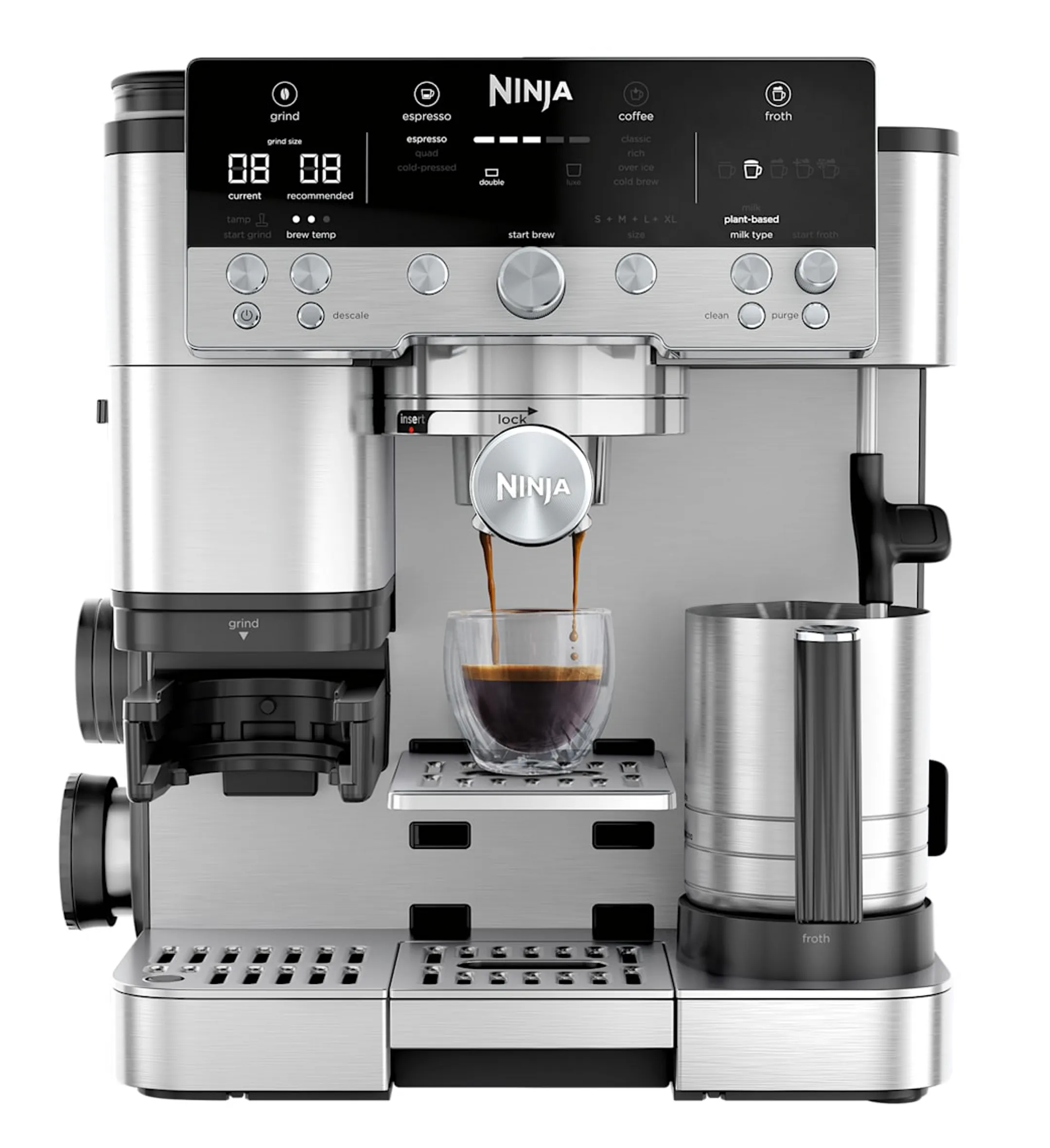 Semi-automatic coffee machine Luxe ES655EU