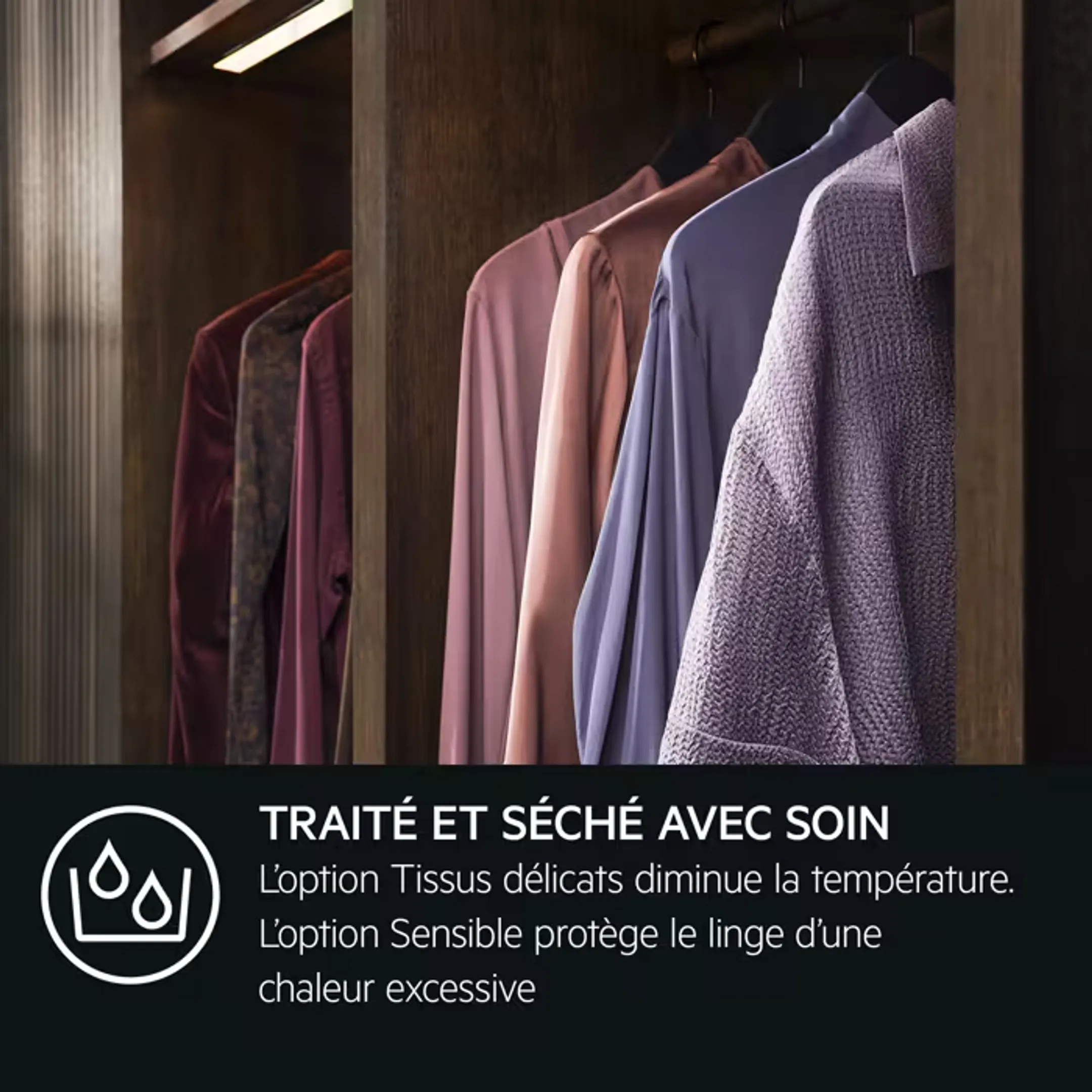 Sèche-linge pompe à chaleur 8Kg 7000 SensyDry TR78CADB